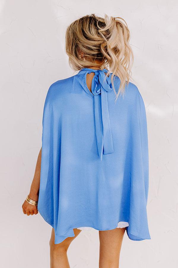 With You Always Shift Top in Blue Product Image