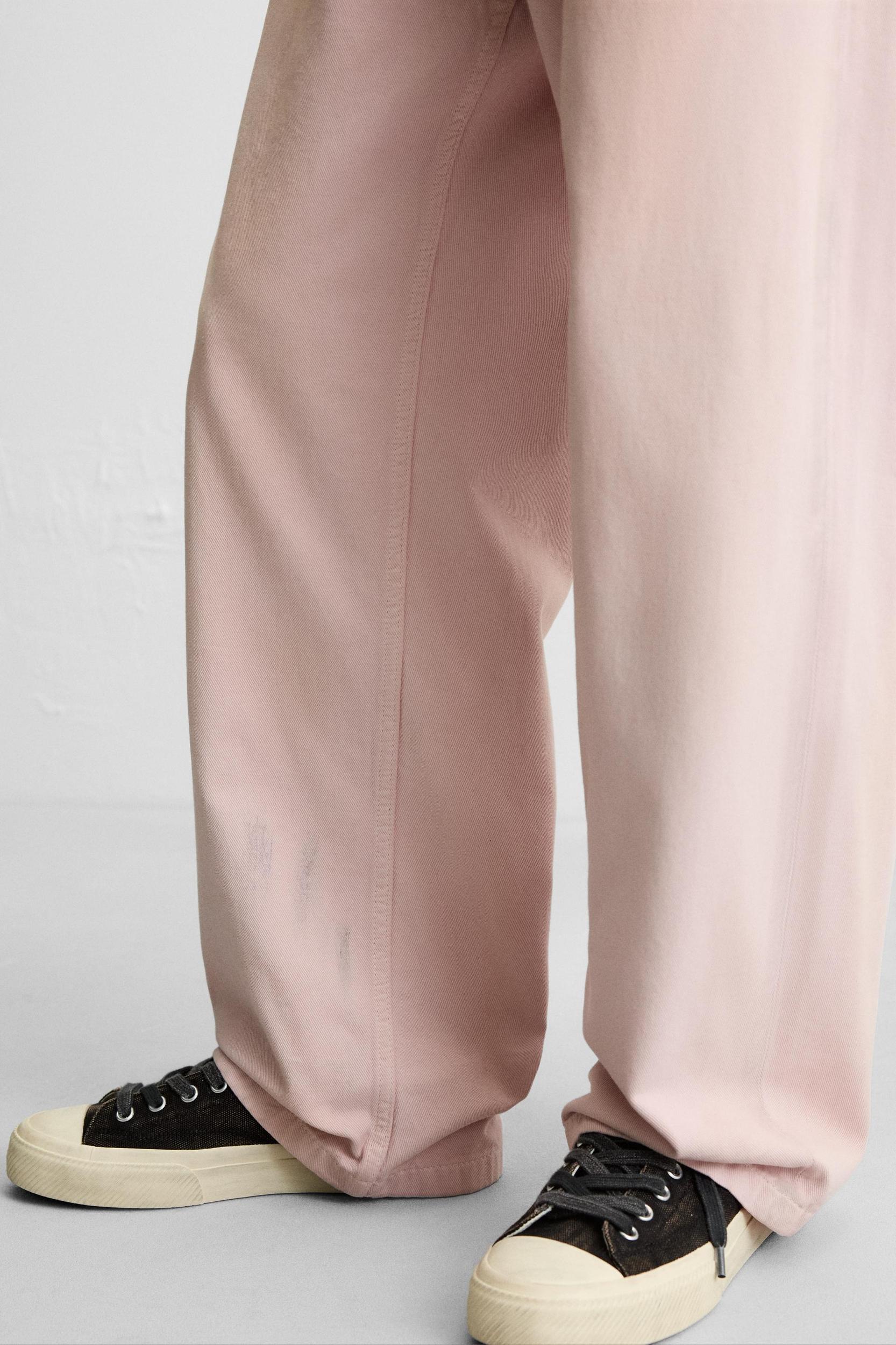 VINTAGE EFFECT BAGGY FIT JEANS Product Image