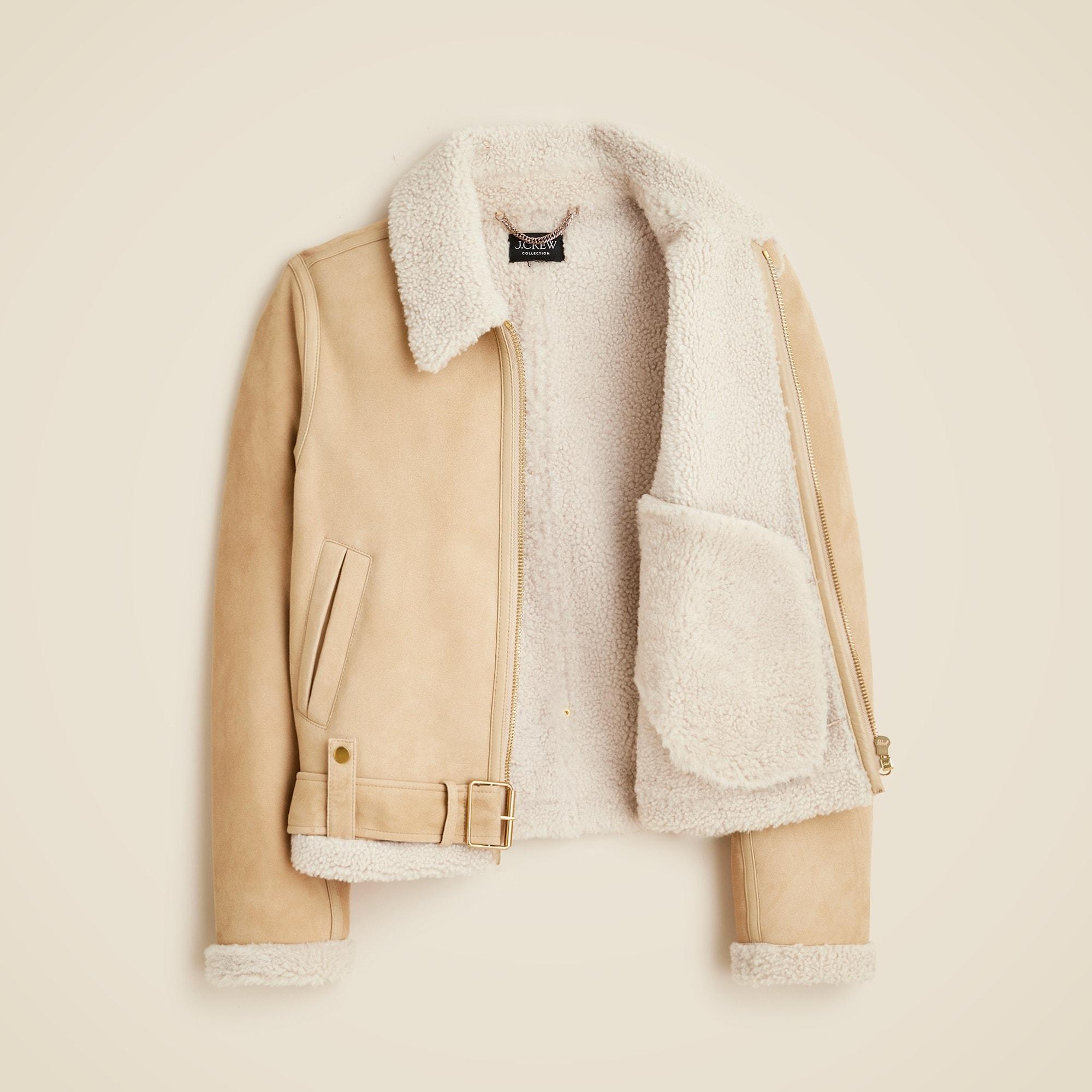 Collection shearling-lined jacket Product Image