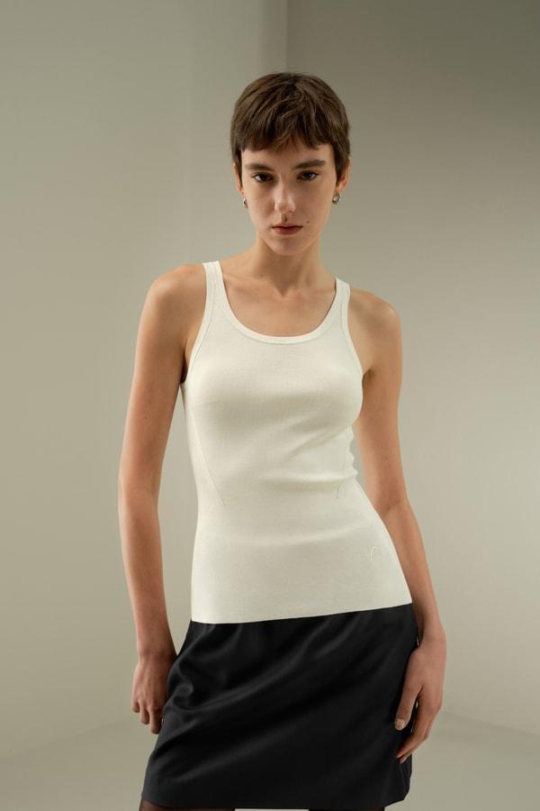 Basic Silk Tank Top Product Image