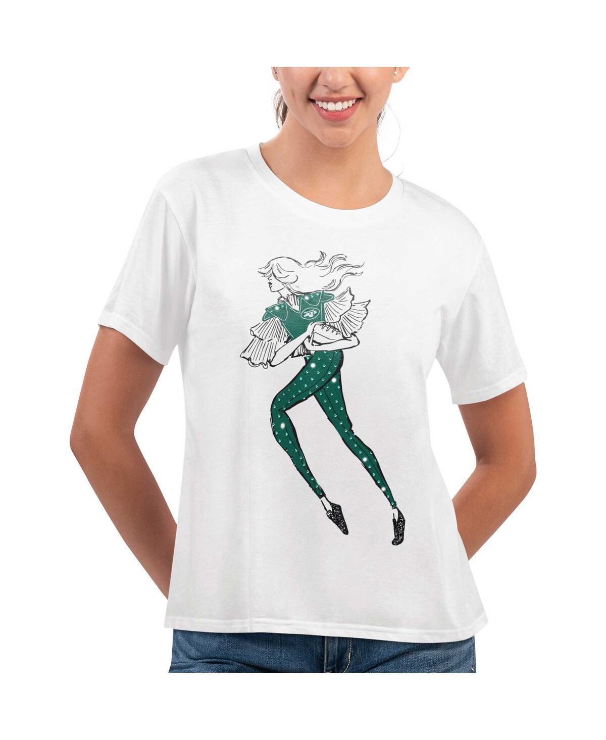 Womens G-III 4Her by Carl Banks New York Jets Play The Ball T-Shirt Product Image