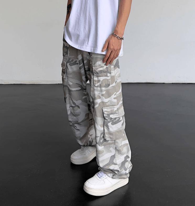 RT No. 9598 CAMO GRAY PANTS Product Image
