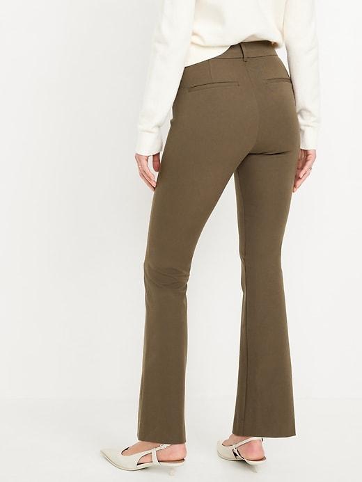 High-Waisted Pixie Flare Pants Product Image