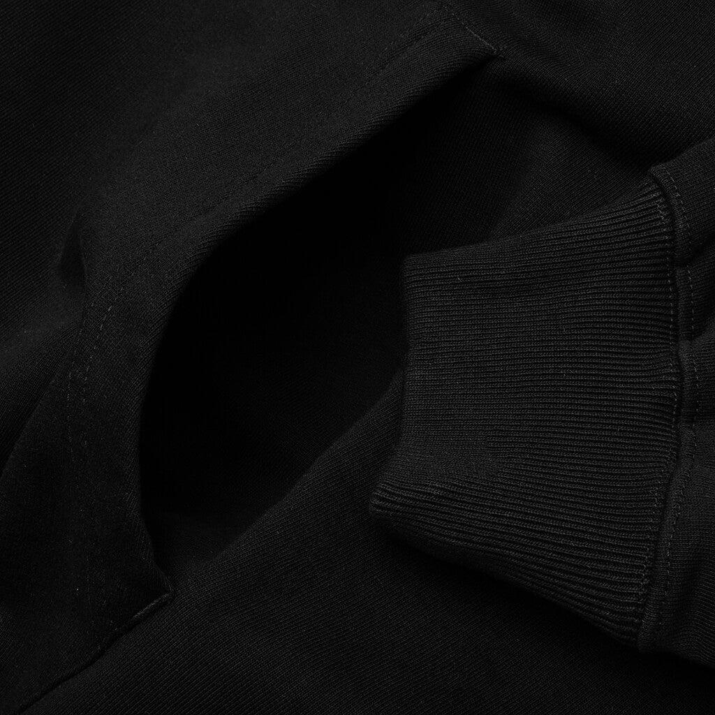 Opposite Arr Boxy Hoodie - Black/Lime Male Product Image
