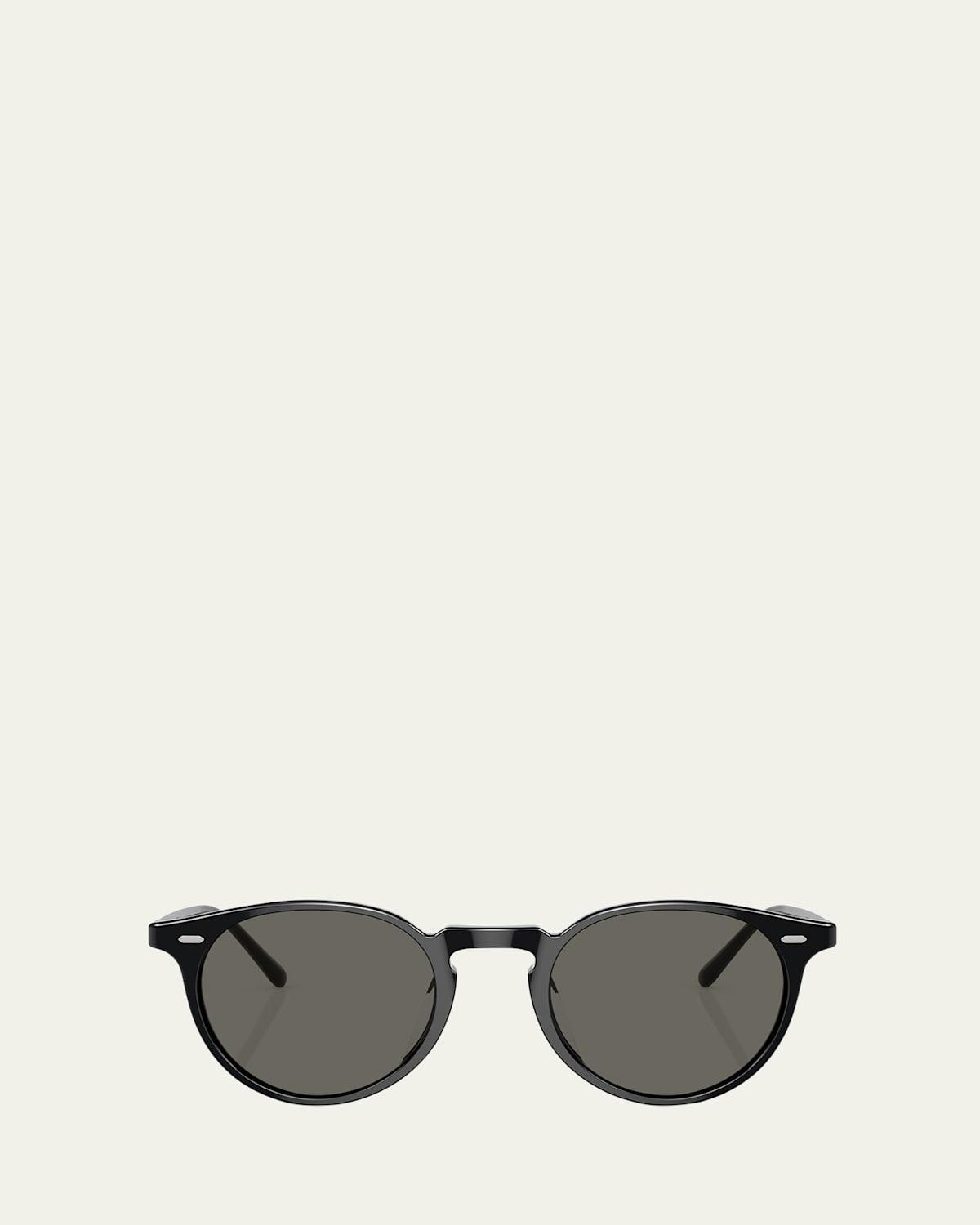 Mens 55MM Wayfarer Sunglasses Product Image
