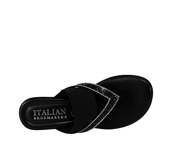 Italian Shoemakers Deleiza Women's Sandals, Size: 6, White Product Image