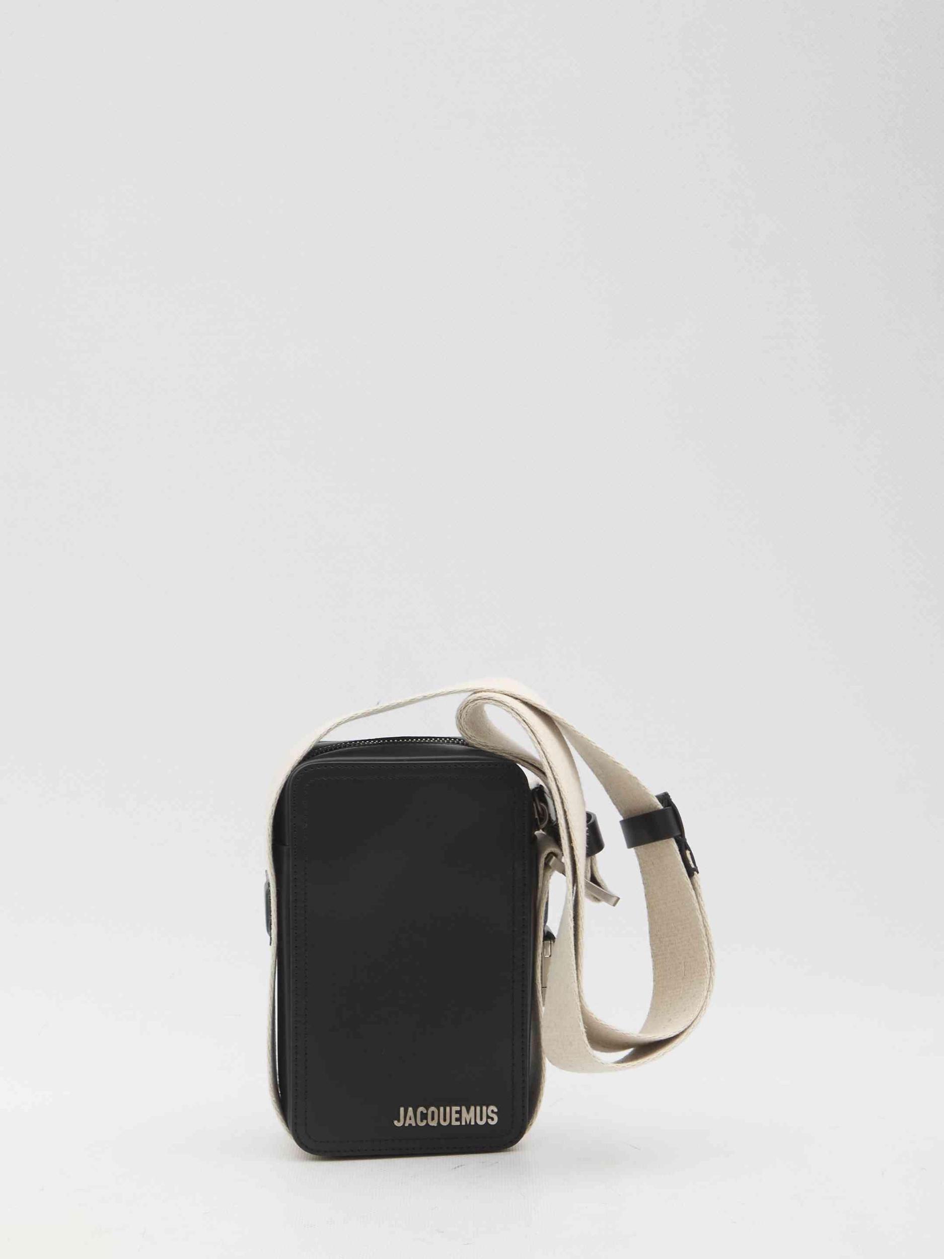 JACQUEMUS Men Le Cuerda Vertical Bag In Black Product Image