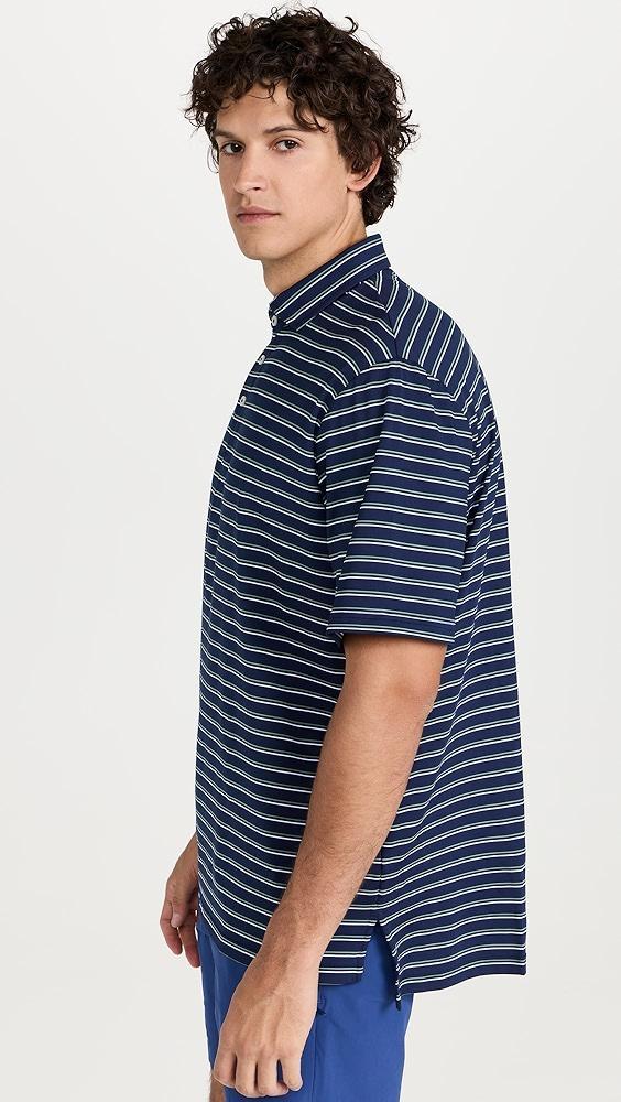 RLX Ralph Lauren Striped Lightweight Airflow Polo | Shopbop Product Image