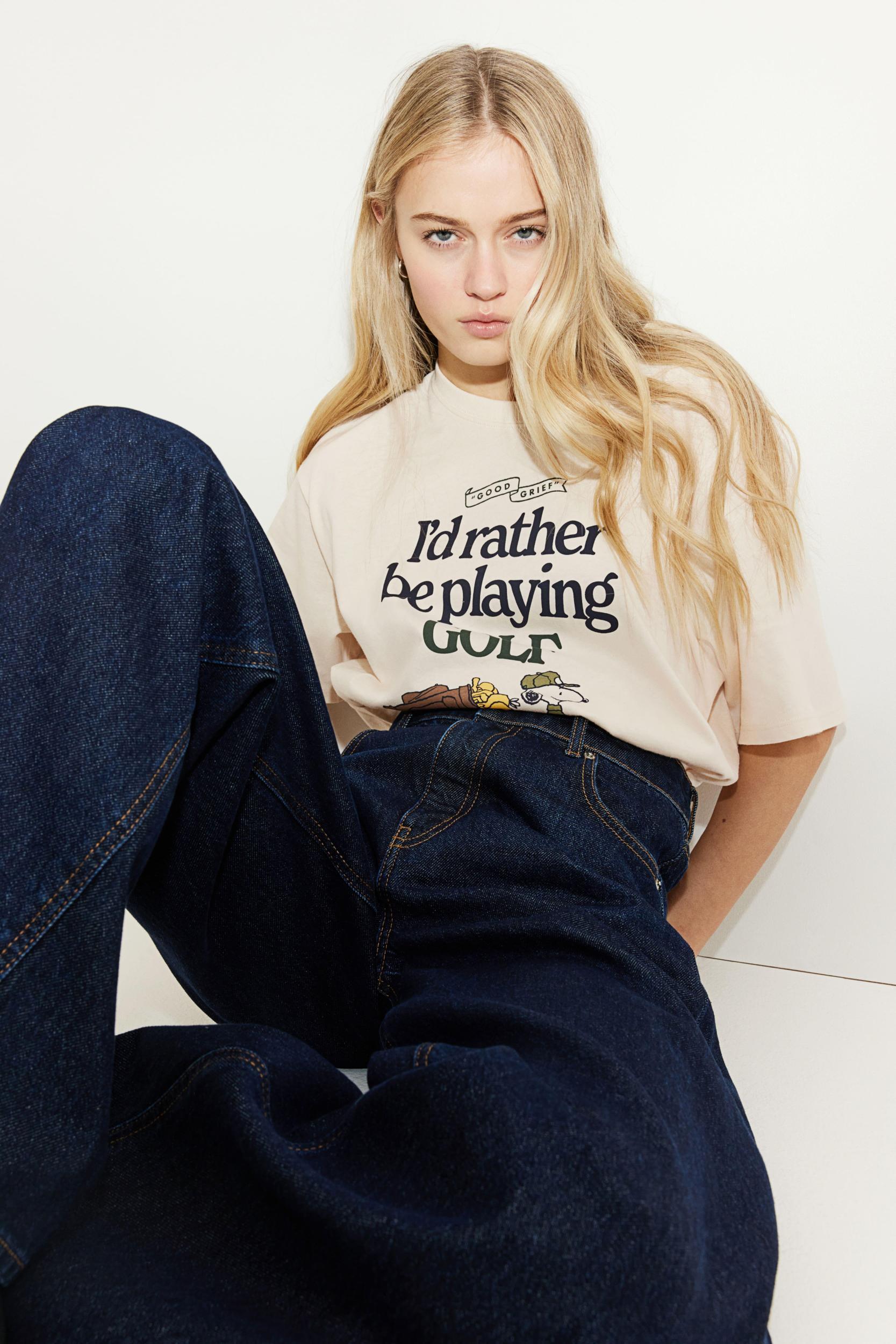 Oversized Printed T-Shirt Product Image