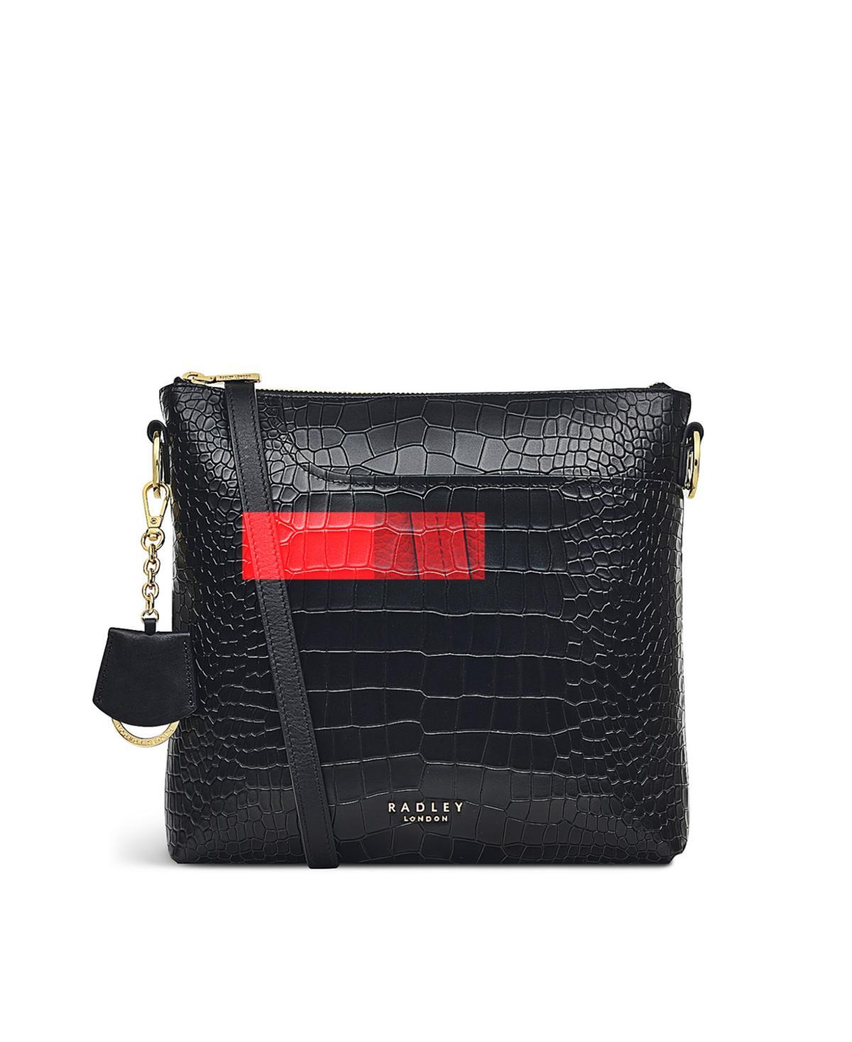 Radley London Womens Pockets 2.0 Faux Croc Small Zip Top Crossbody Product Image