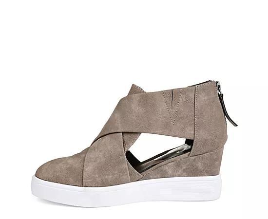 Journee Collection Womens Seena Wedge Sneaker Product Image