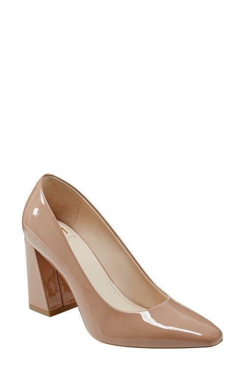 Yalina Patent Block-Heel Pumps Product Image