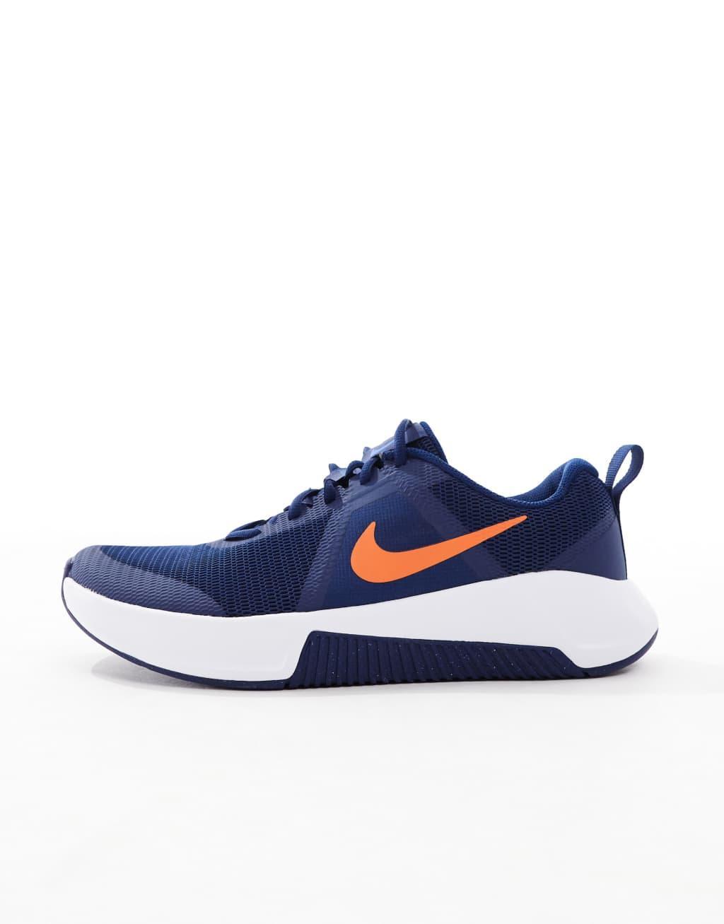 Nike Training MC 3 sneakers in blue and orange Product Image