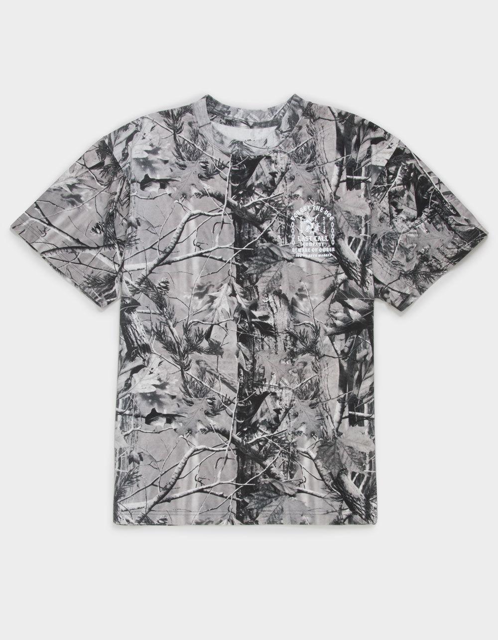 LAST CALL CO. Beware Of Owner Mens Heavyweight Tee - CAMO BLACK Product Image