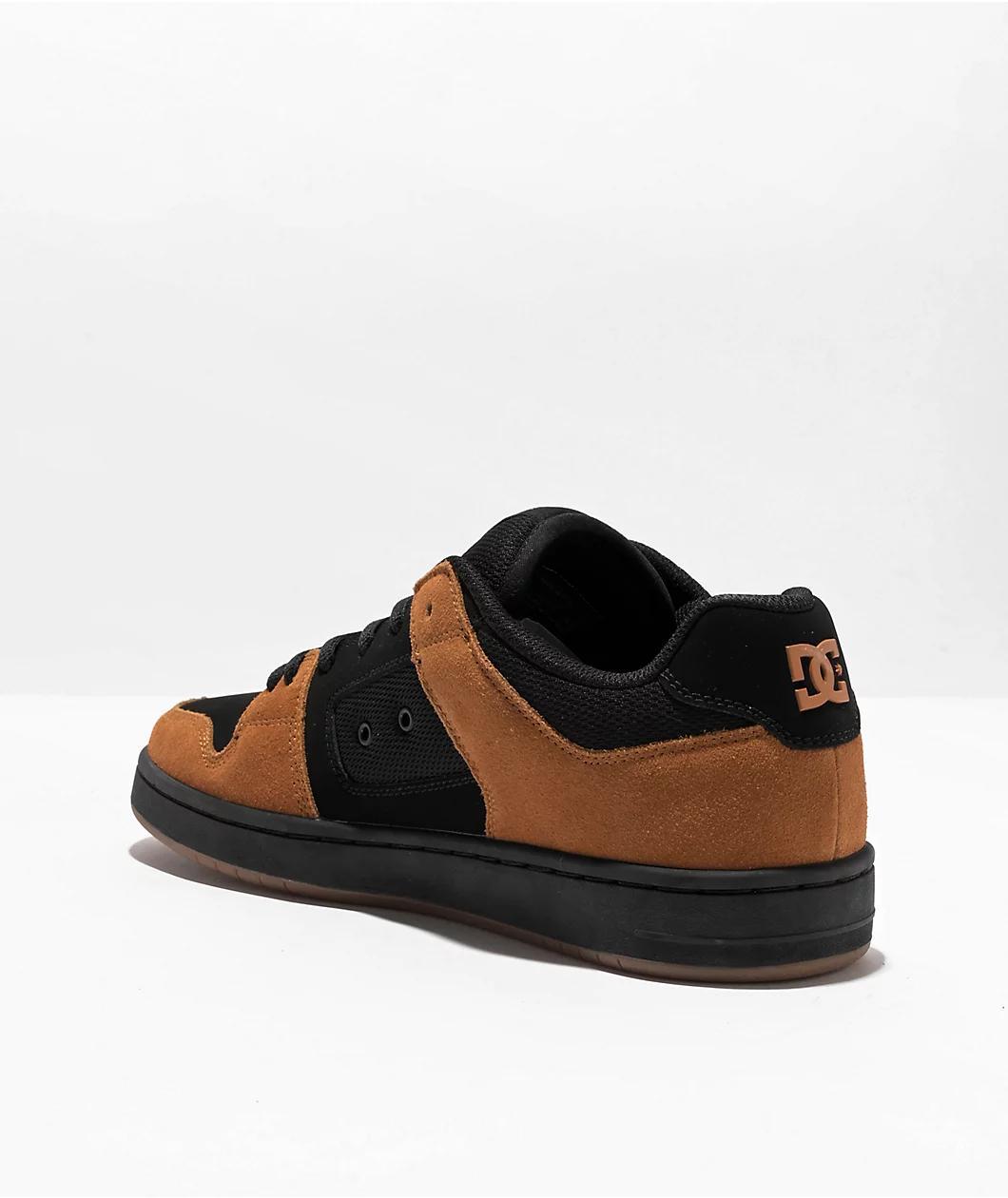 DC Manteca 4 Wheat & Black Skate Shoes Product Image