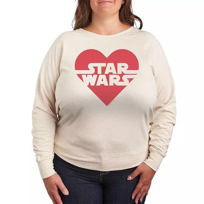 Plus Size The Year Without a Santa Claus Snow Town Showdown French Terry Long Sleeve Tee, Womens Product Image