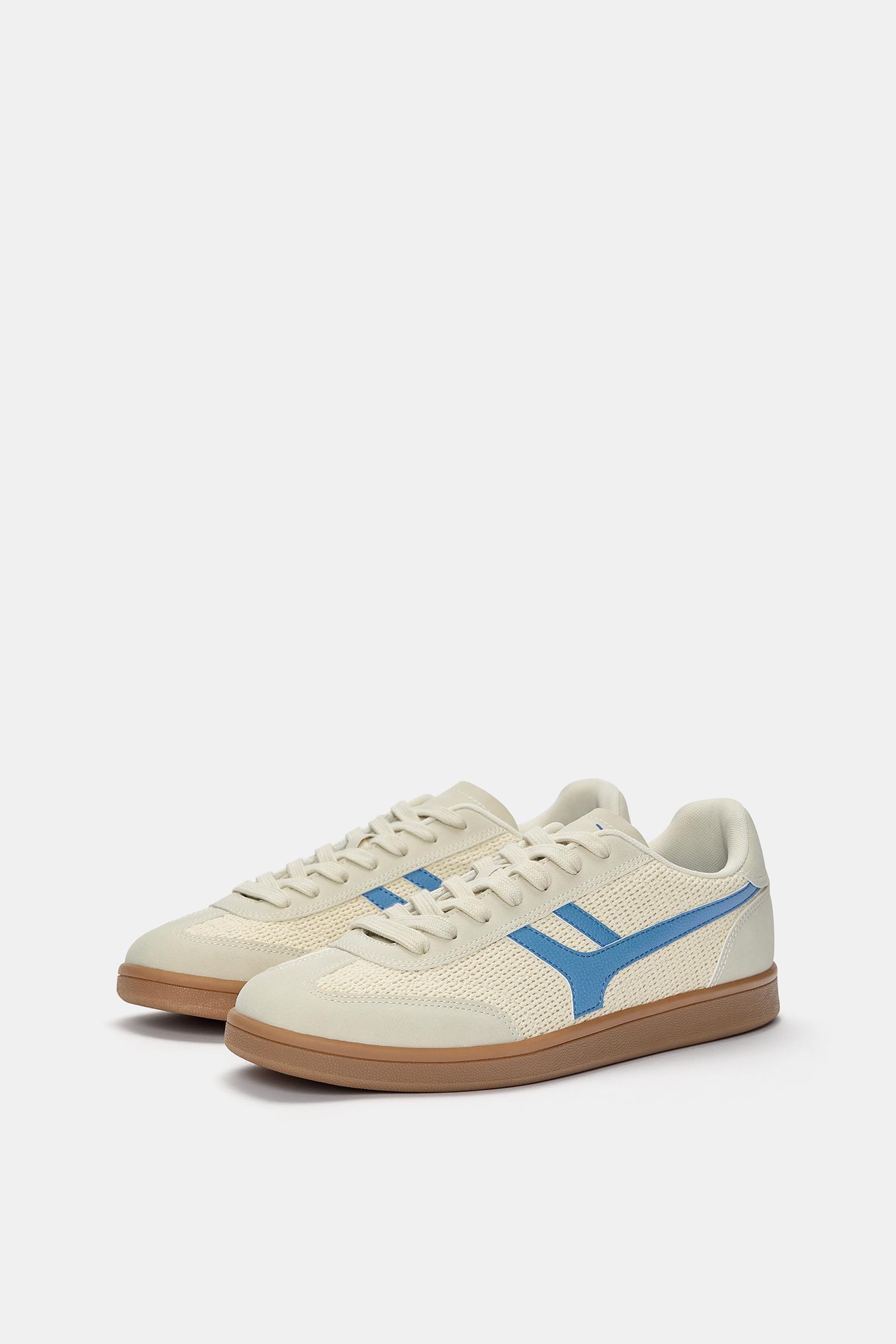 Retro fabric sneakers Product Image
