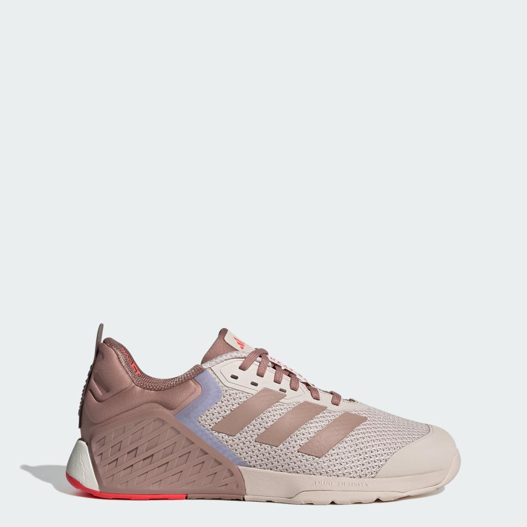 adidas Dropset 3 strength training shoes Lucid Pink 5 Womens Product Image