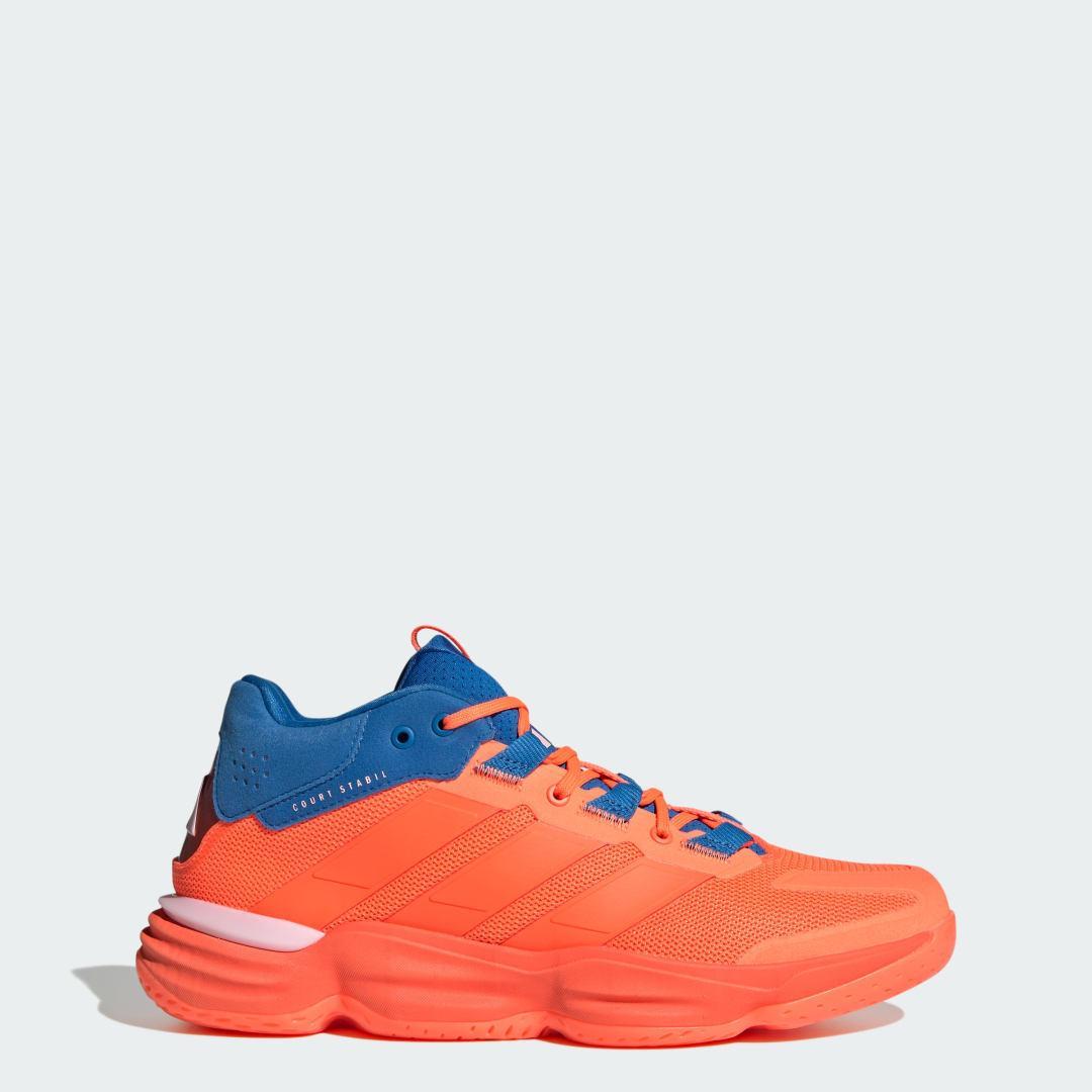 adidas Court Stabil Indoor Shoes Lucid Lemon 13 Mens Product Image