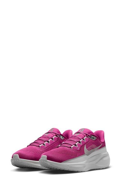 NIKE Air Zoom Pegasus 41 Rpm Road Running Shoe In Lt Silver/hot Fuchsia/metallic Silver Product Image