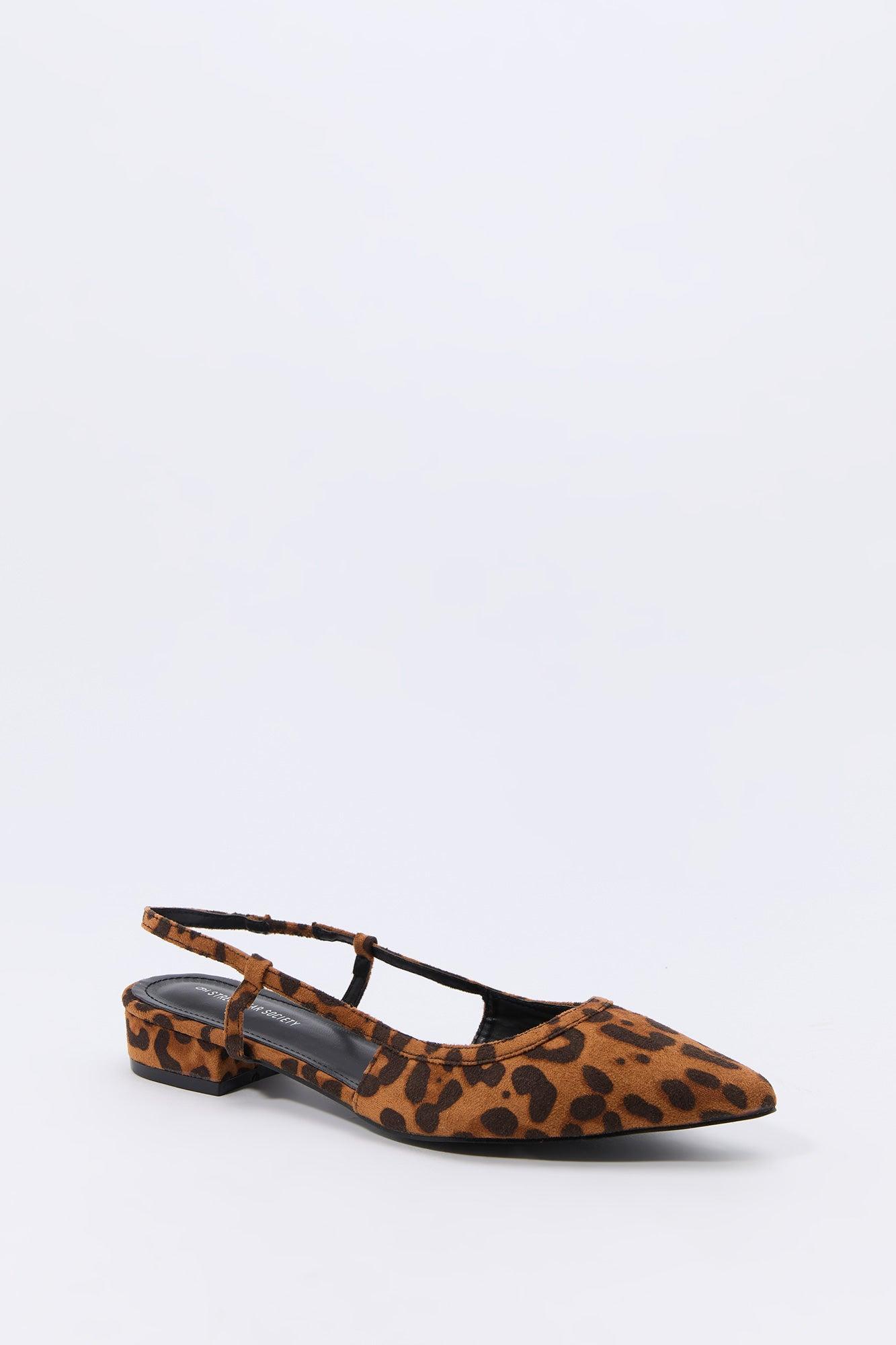 Pointed Toe Slingback Flat Female Product Image