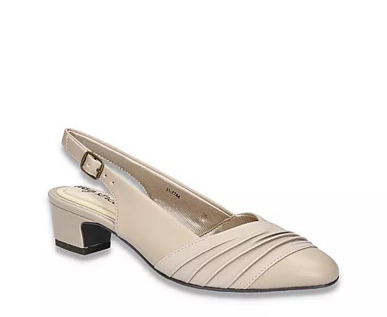 Bates by Easy Street Women's Slingback Pumps, Size: 10, Brown Product Image