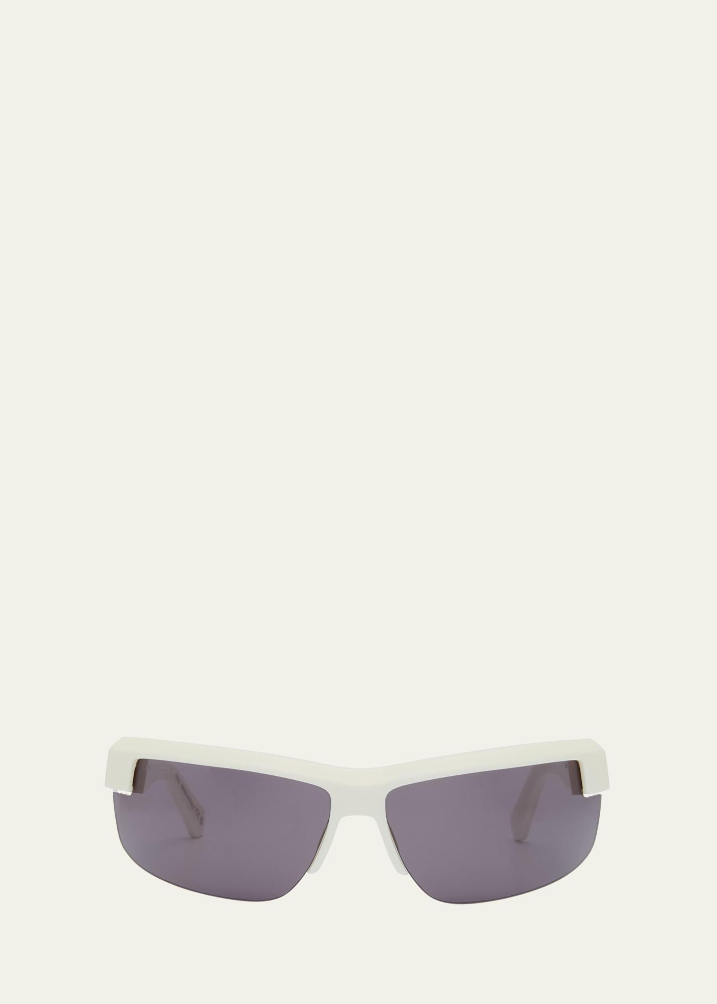 Mens Toledo Half-Rim Acetate Sunglasses Product Image