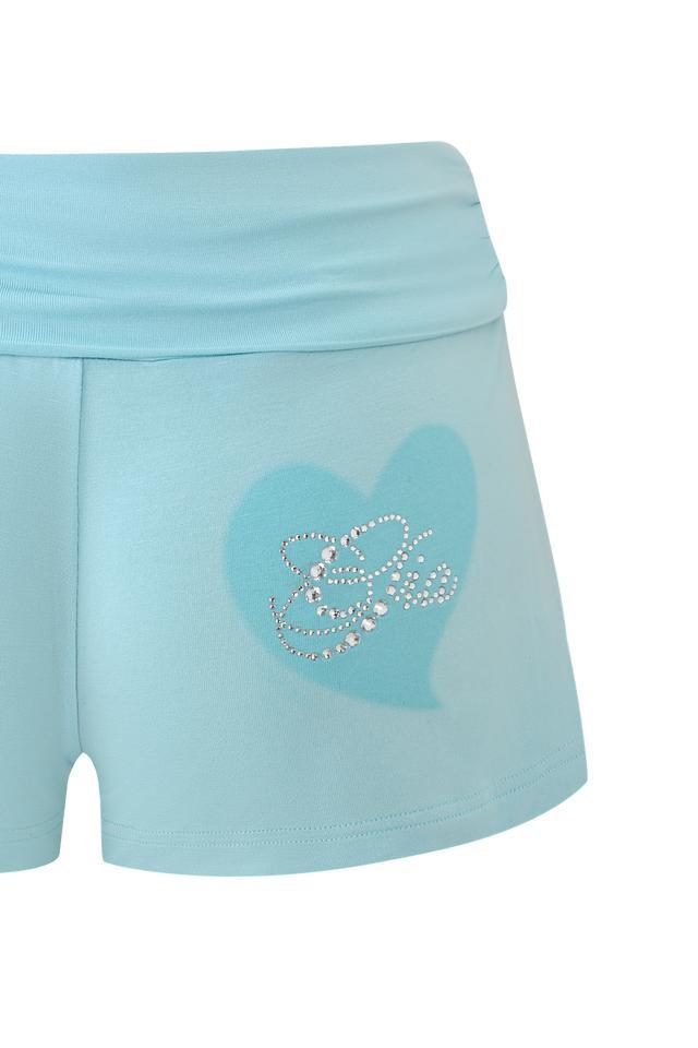 BUBBLES TOP - AQUA Product Image