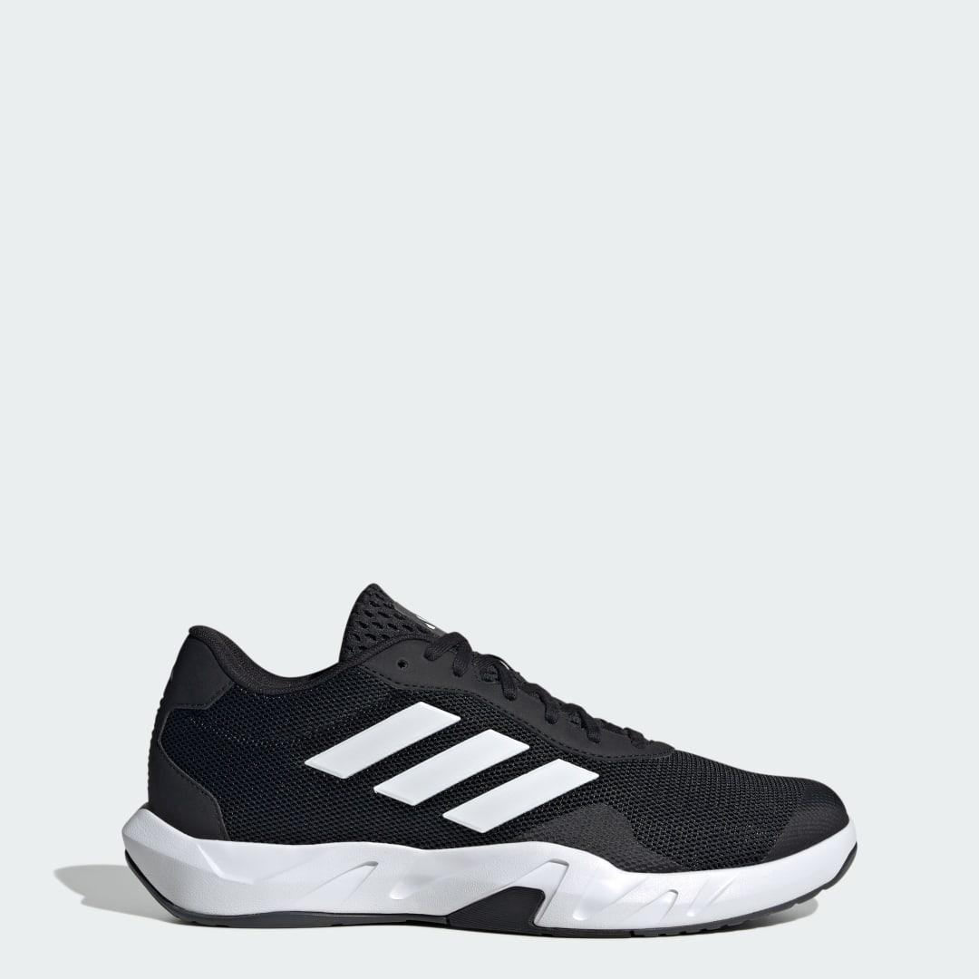 adidas Amplimove Men's Training Shoes, Size: 12, Black White Gray Product Image