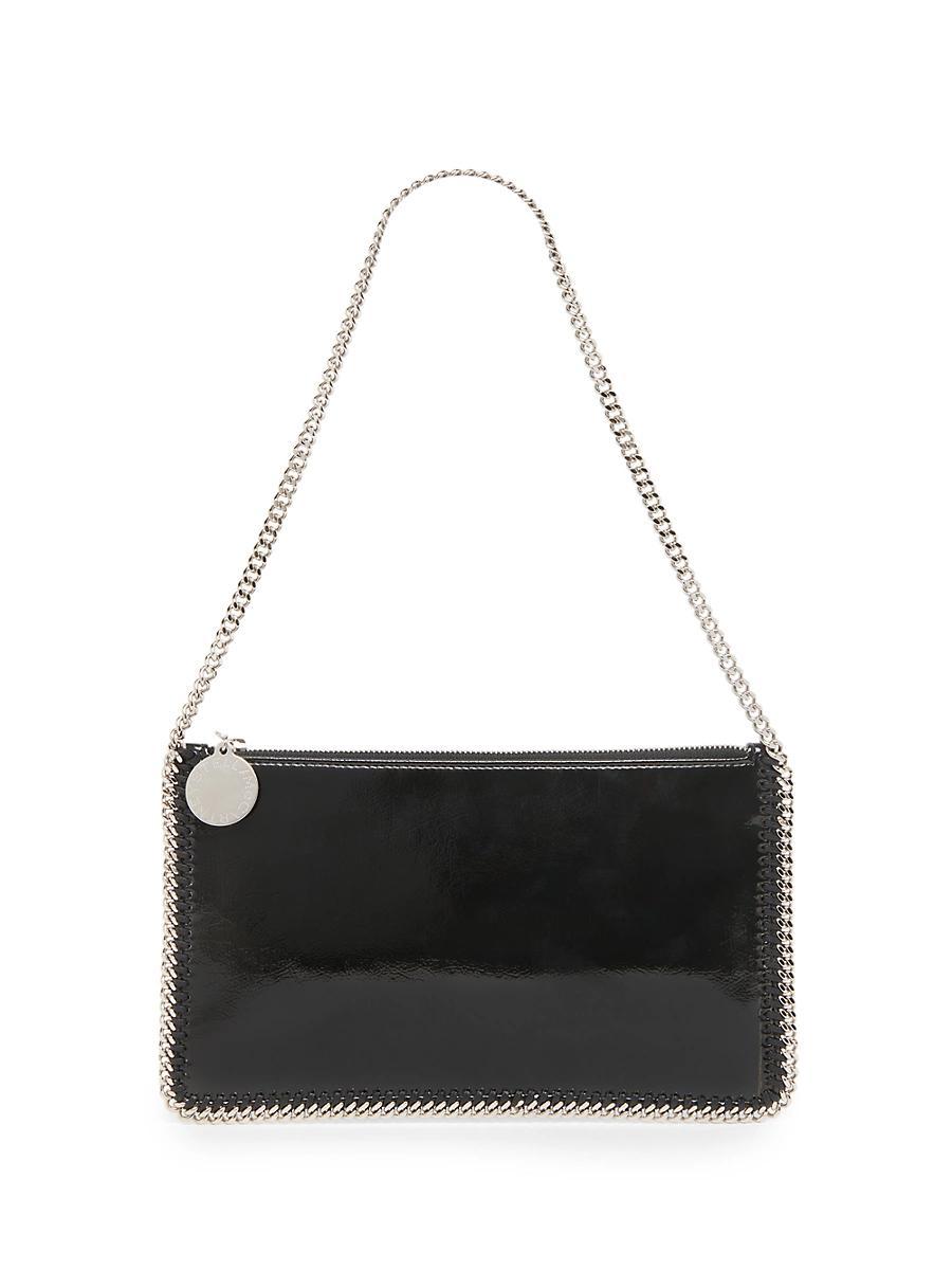 Womens Logo-Detailed Crinkled Pouch Product Image