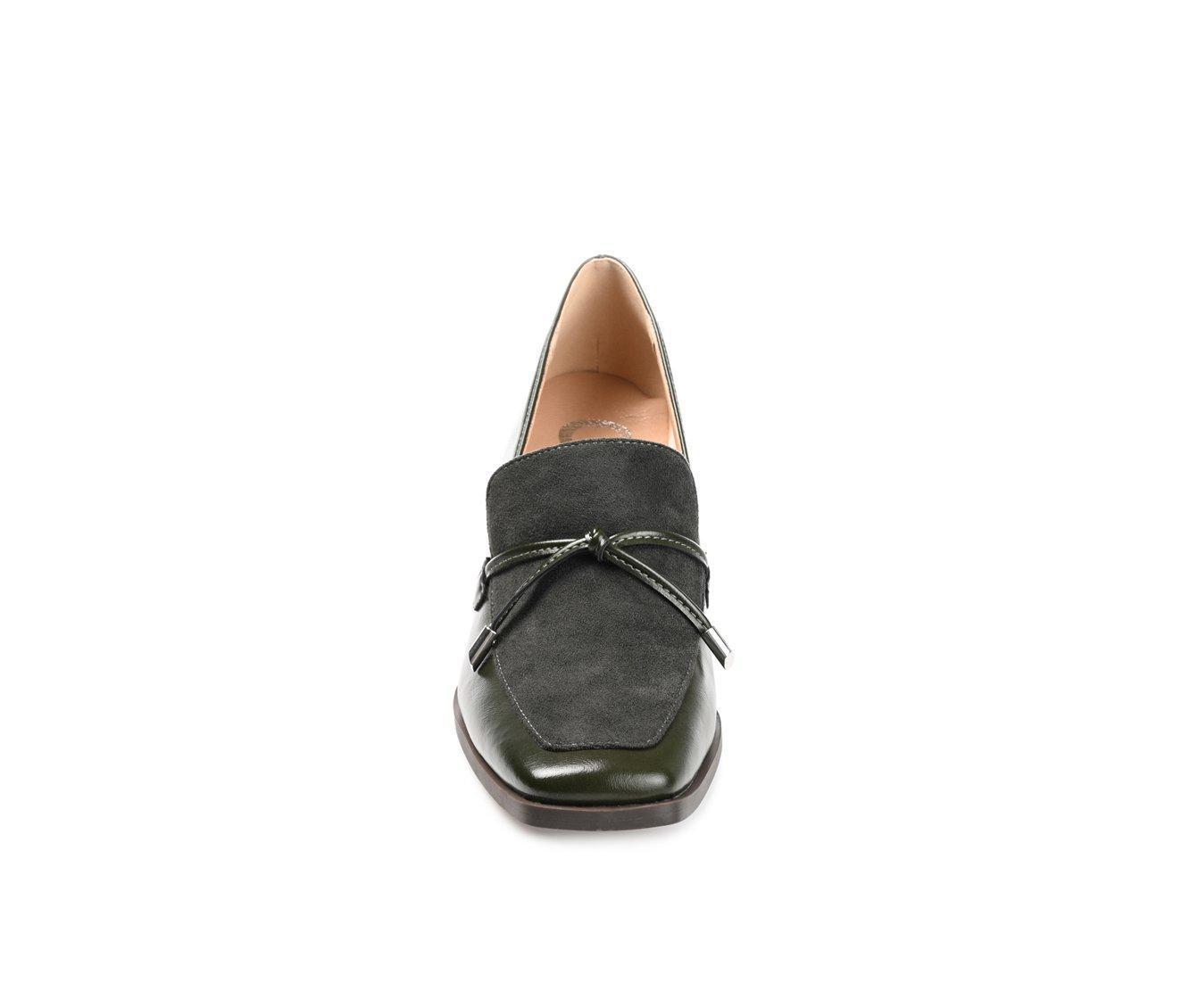 Women's Journee Collection Crawford Heeled Loafers Product Image