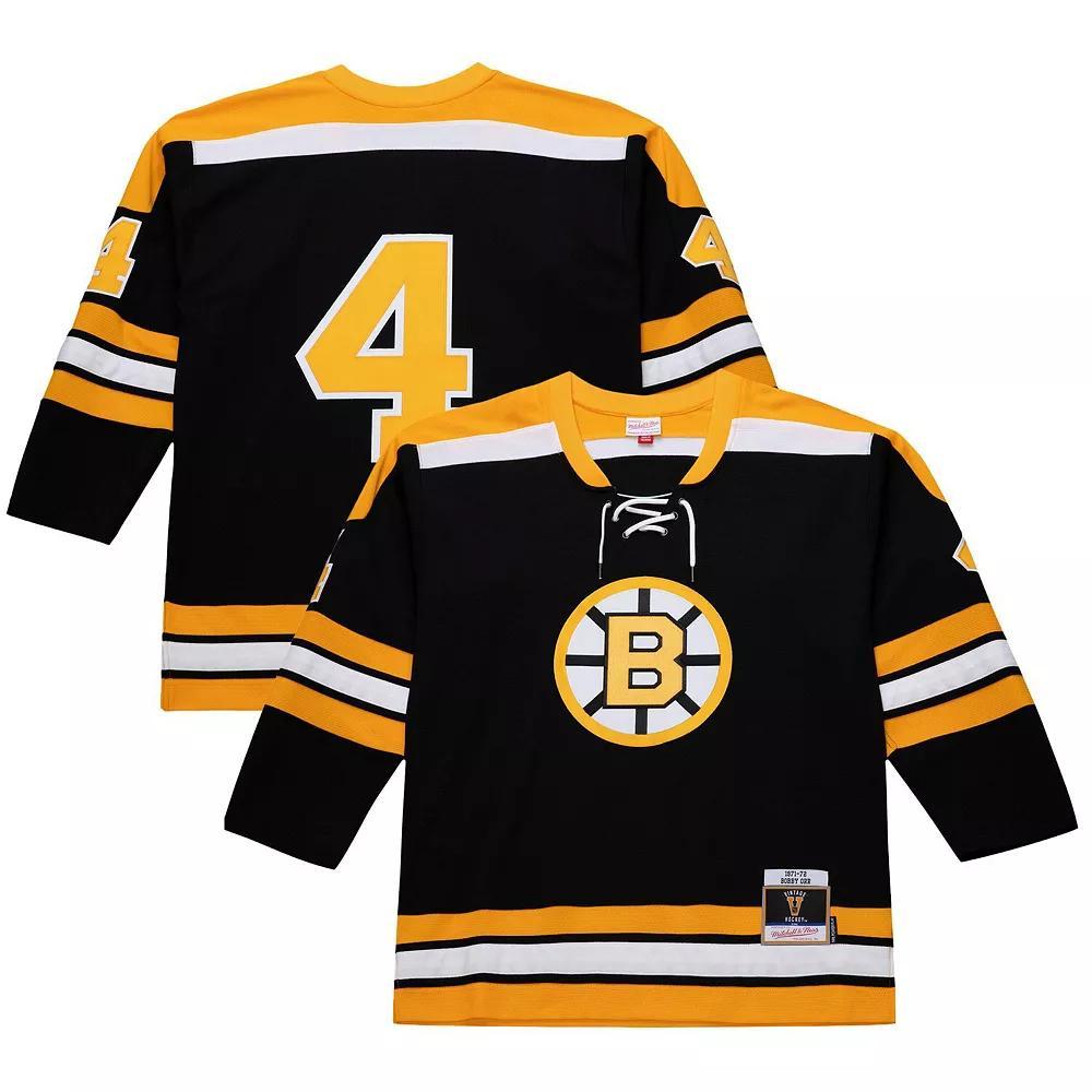Men's Bobby Orr Black Boston Bruins 1971-72 Power Play Jersey, Size: 2XL Product Image