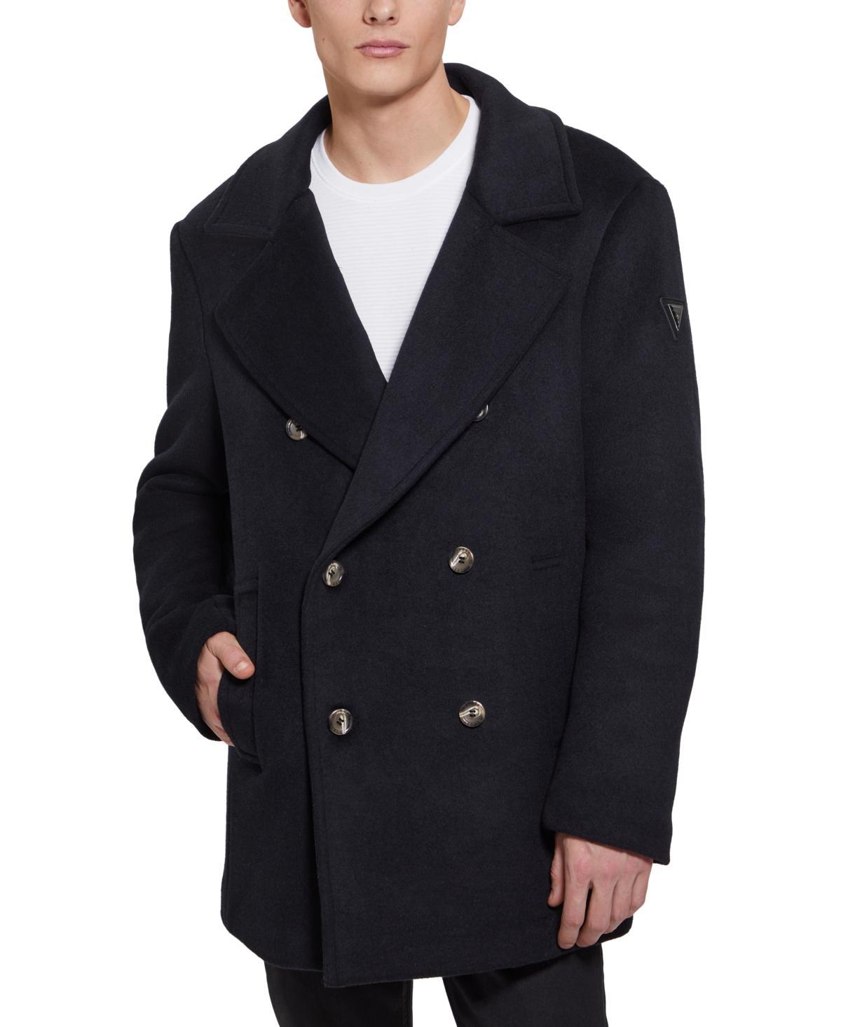 Guess Mens Peacoat with Removable Nylon Hooded Inset Product Image