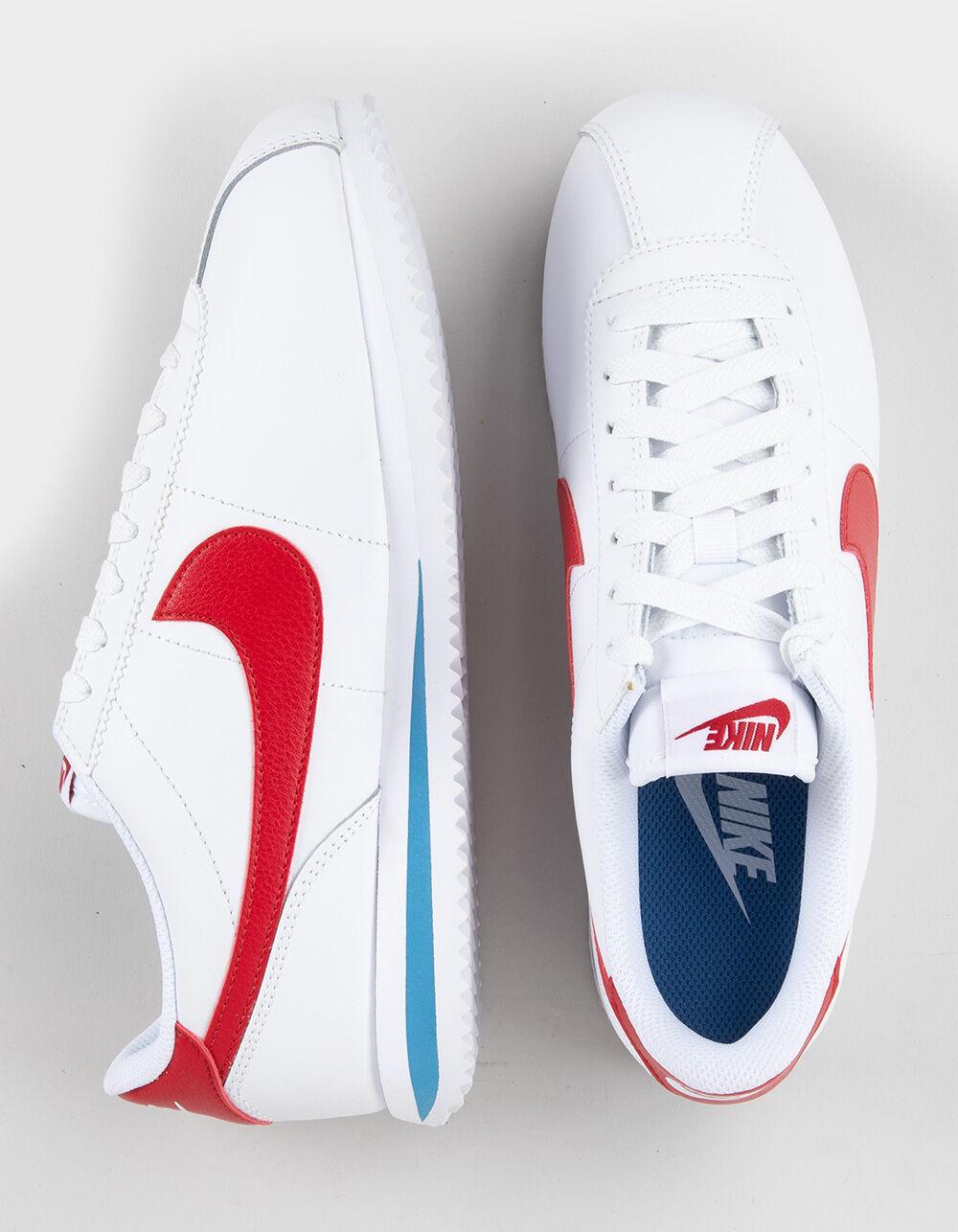 NIKE Cortez Womens Shoes - WHT/BLK Product Image