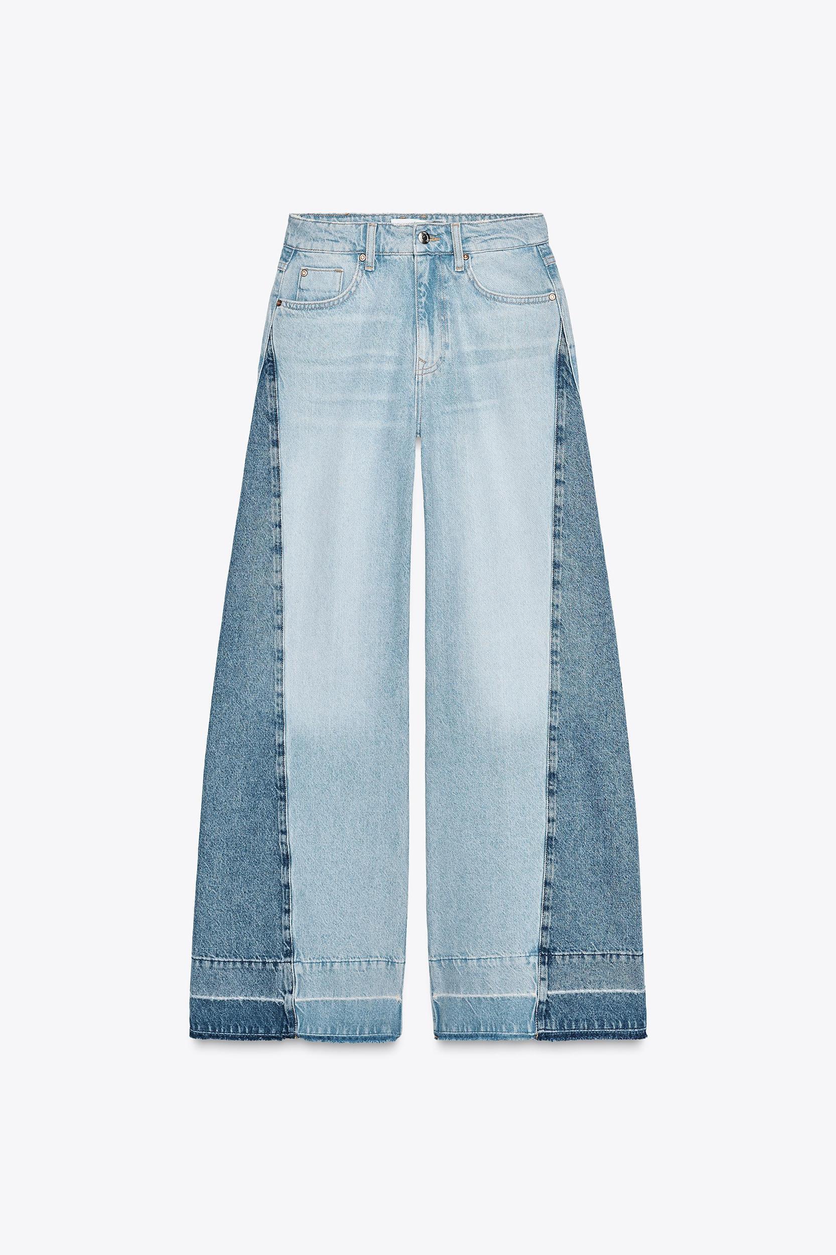 Z1975 WIDE LEG HIGH-WAIST COMBINED JEANS Product Image