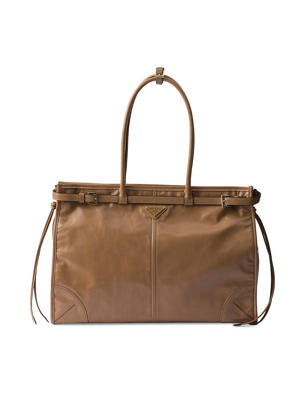 Womens Bonnie Large Leather Handbag Product Image