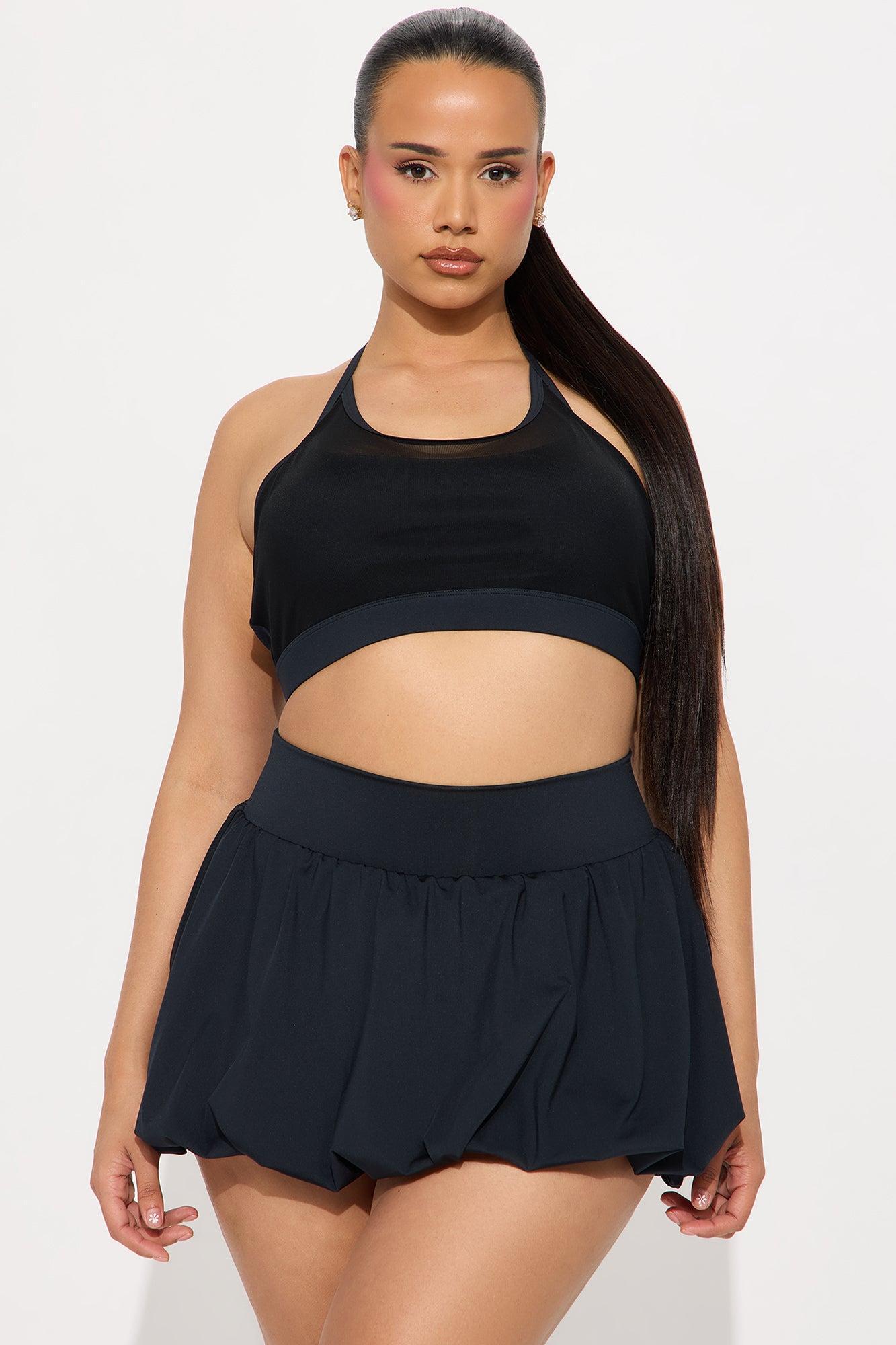 Net Worth Elevate Sports Bra - Black Product Image