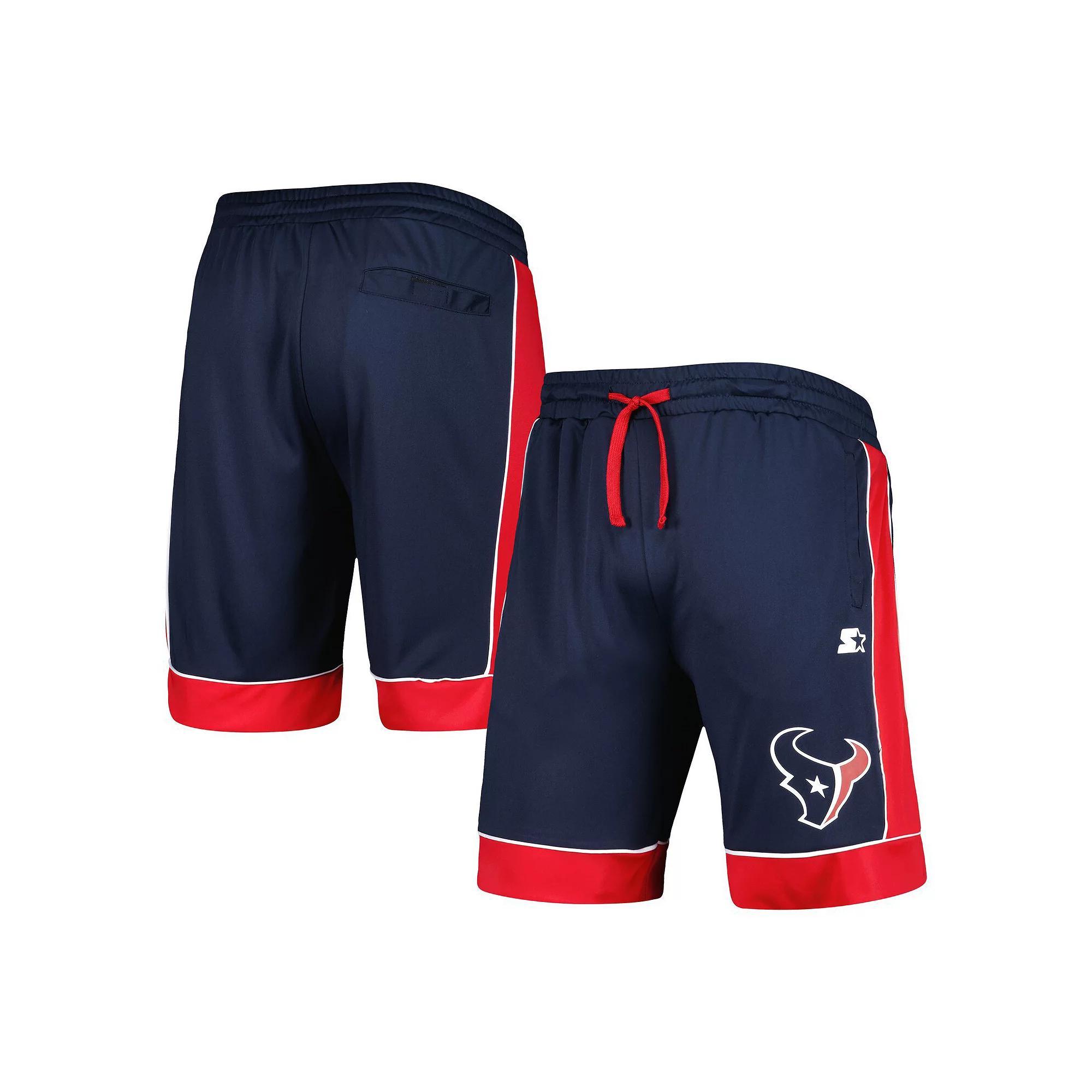 Men's Starter Navy Houston Texans Fan Favorite Shorts, Size: Large, Blue Product Image