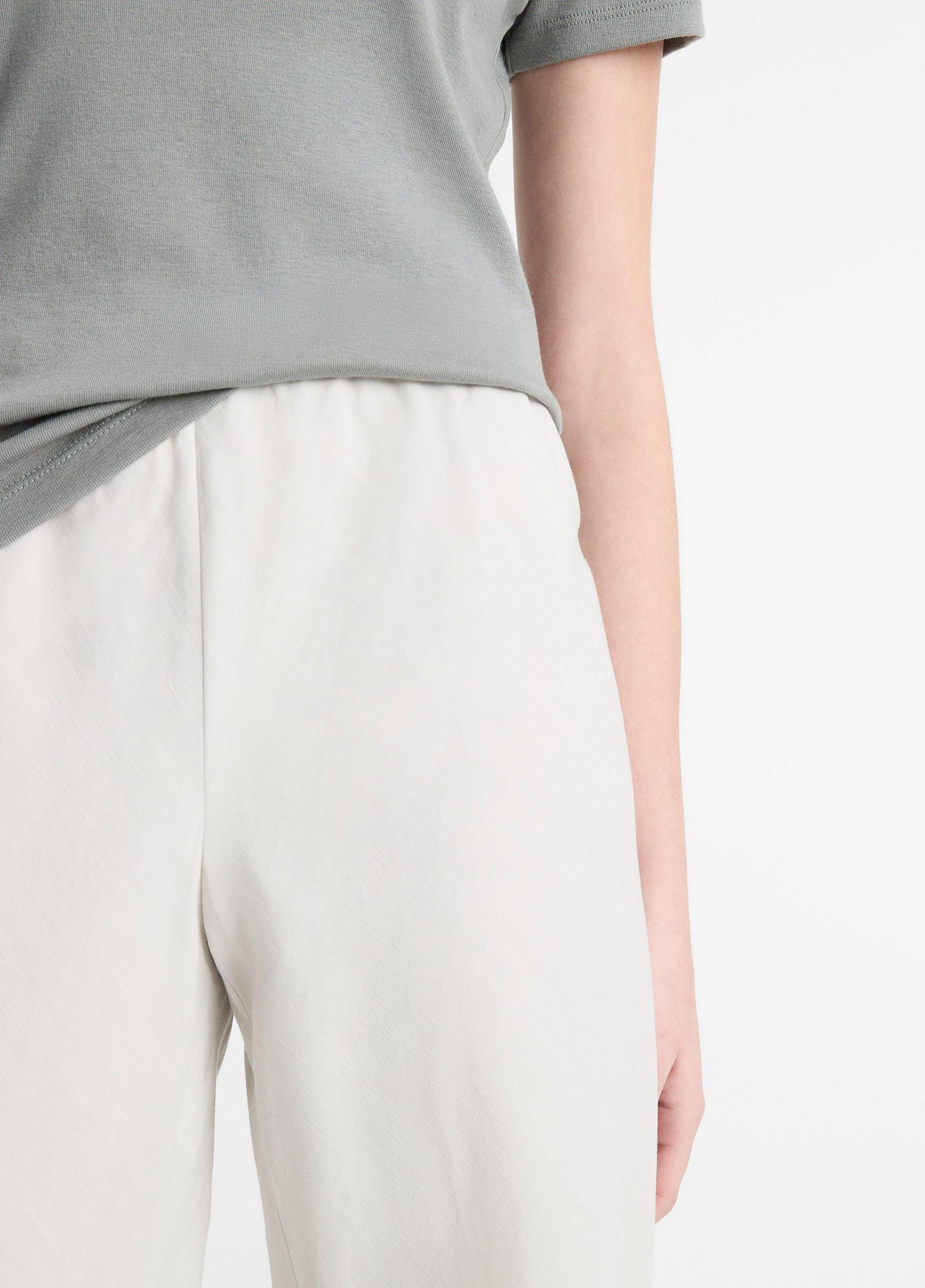Womens Cotton-Blend Straight-Leg Pants Product Image