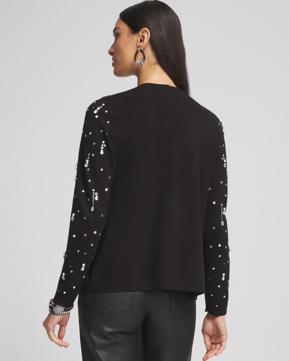 Embellished Long-sleeve Cardigan Product Image