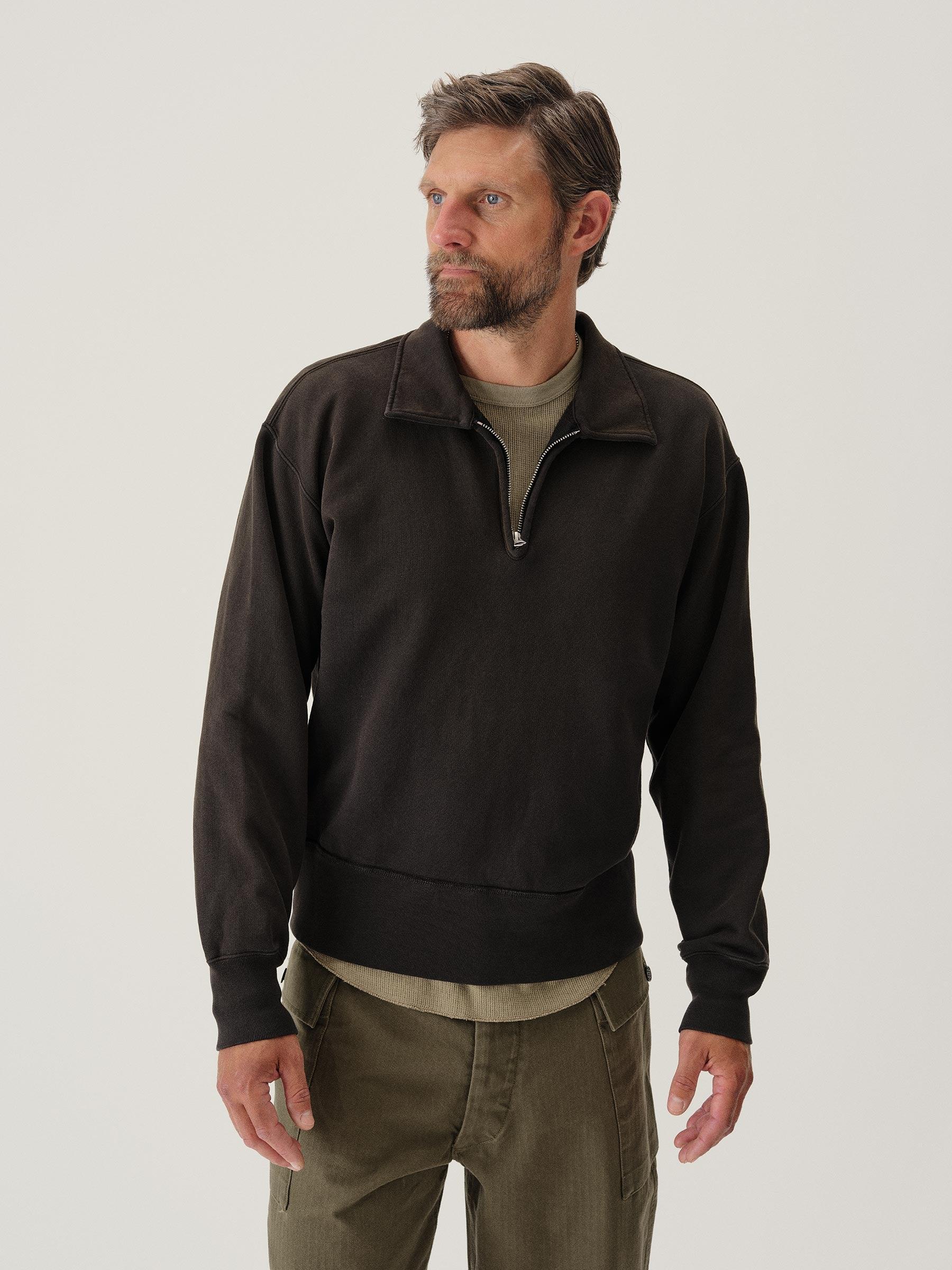 Black Sunfade Welterweight Quarter Zip Product Image