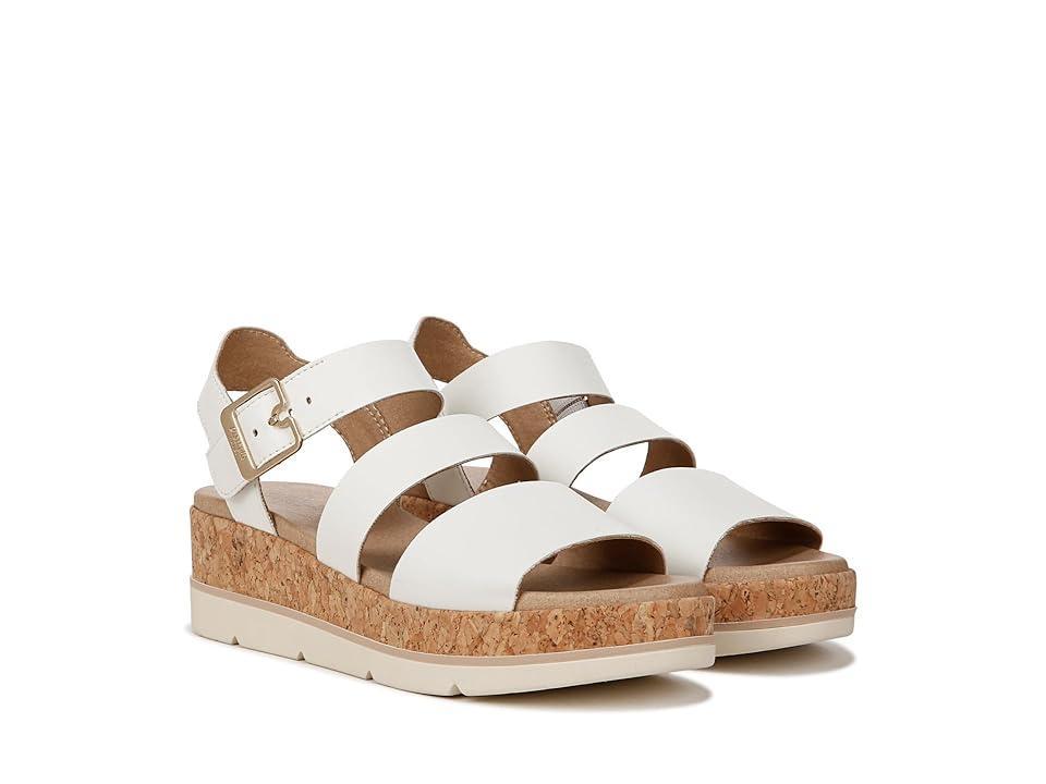 Dr. Scholl's Once Twice Women's Platform Sandals, Size: 7, Tawny Brown Product Image