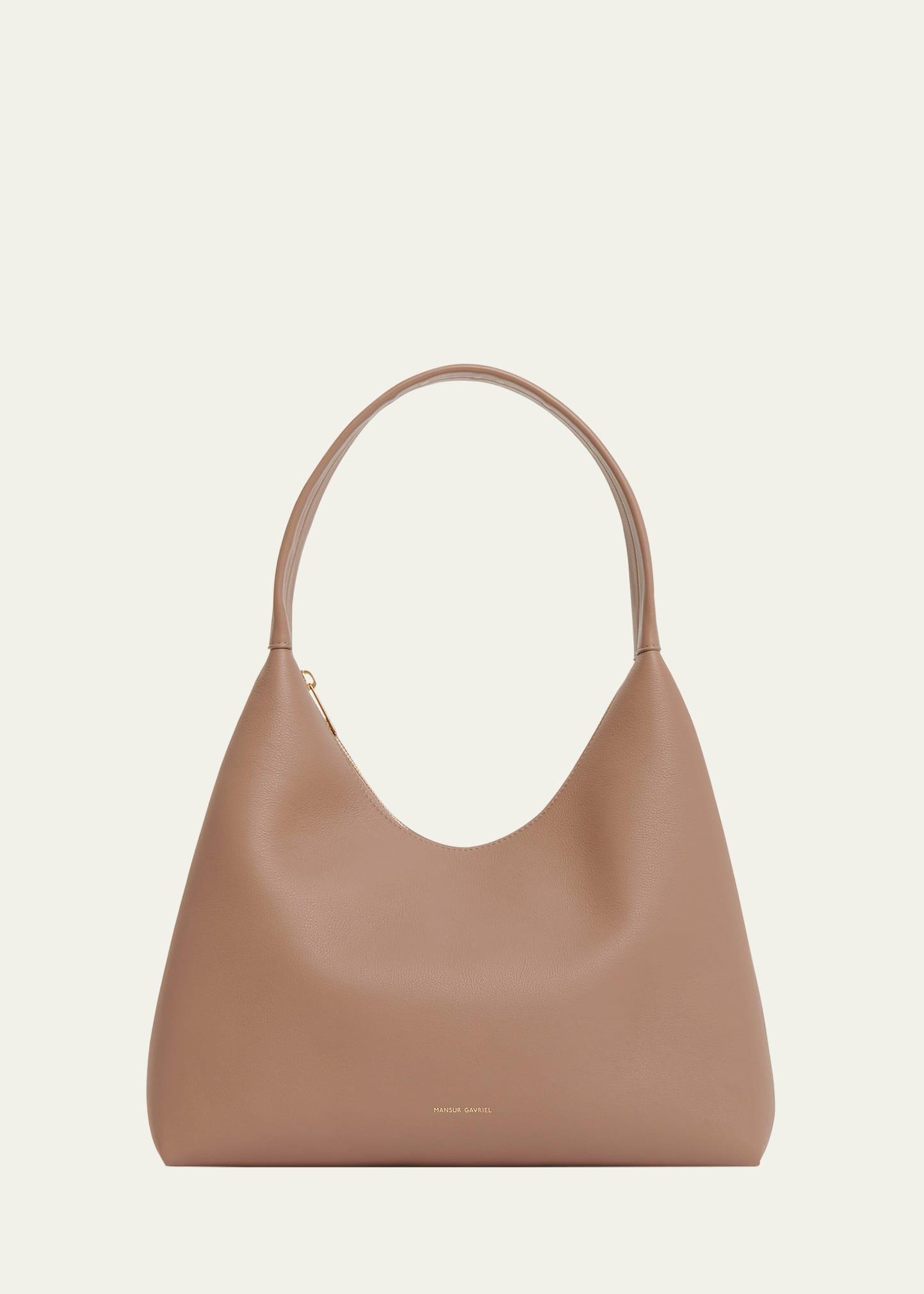 Mansur Gavriel Candy Medium Leather Hobo Bag Product Image