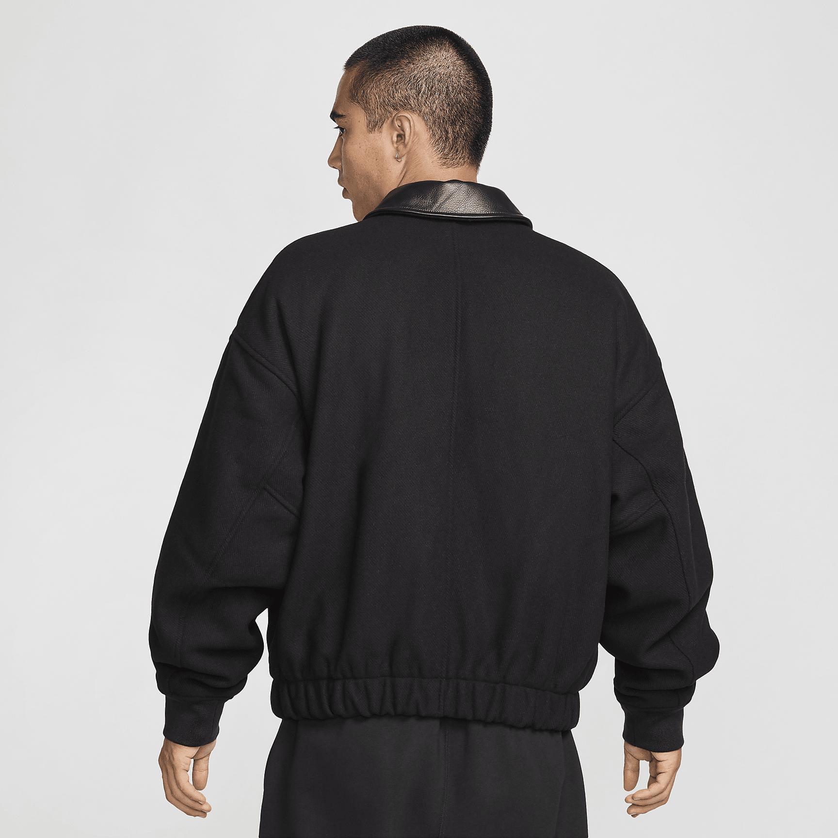 Nike Solo Swoosh Men's Wool Varsity Jacket Product Image