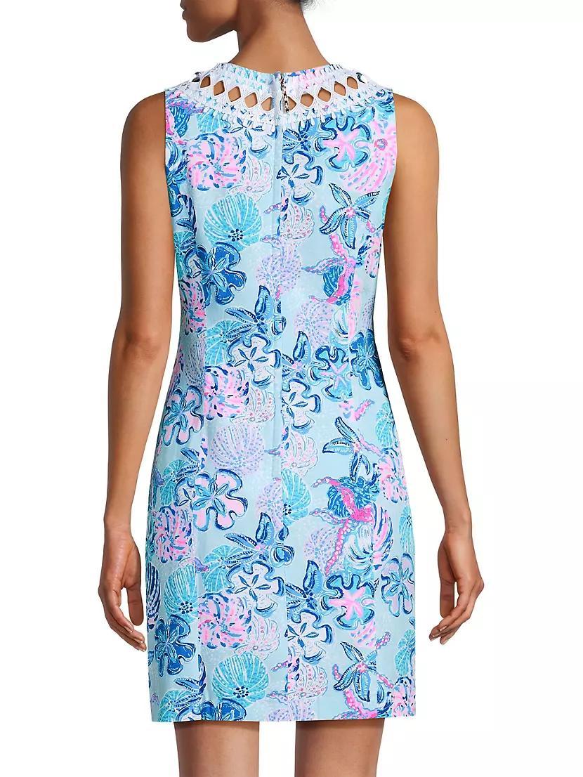 Mila Floral Lace Shift Dress Product Image