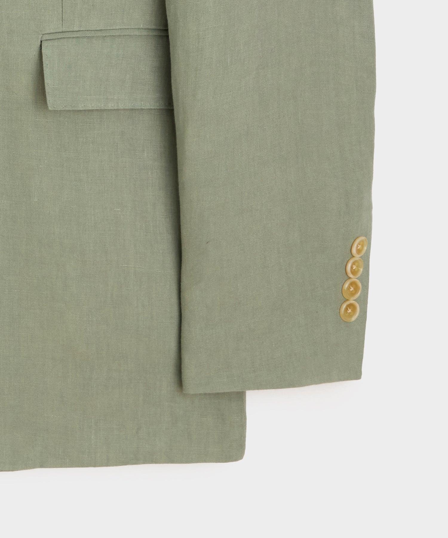 Italian Linen Double-Breasted Suit Product Image