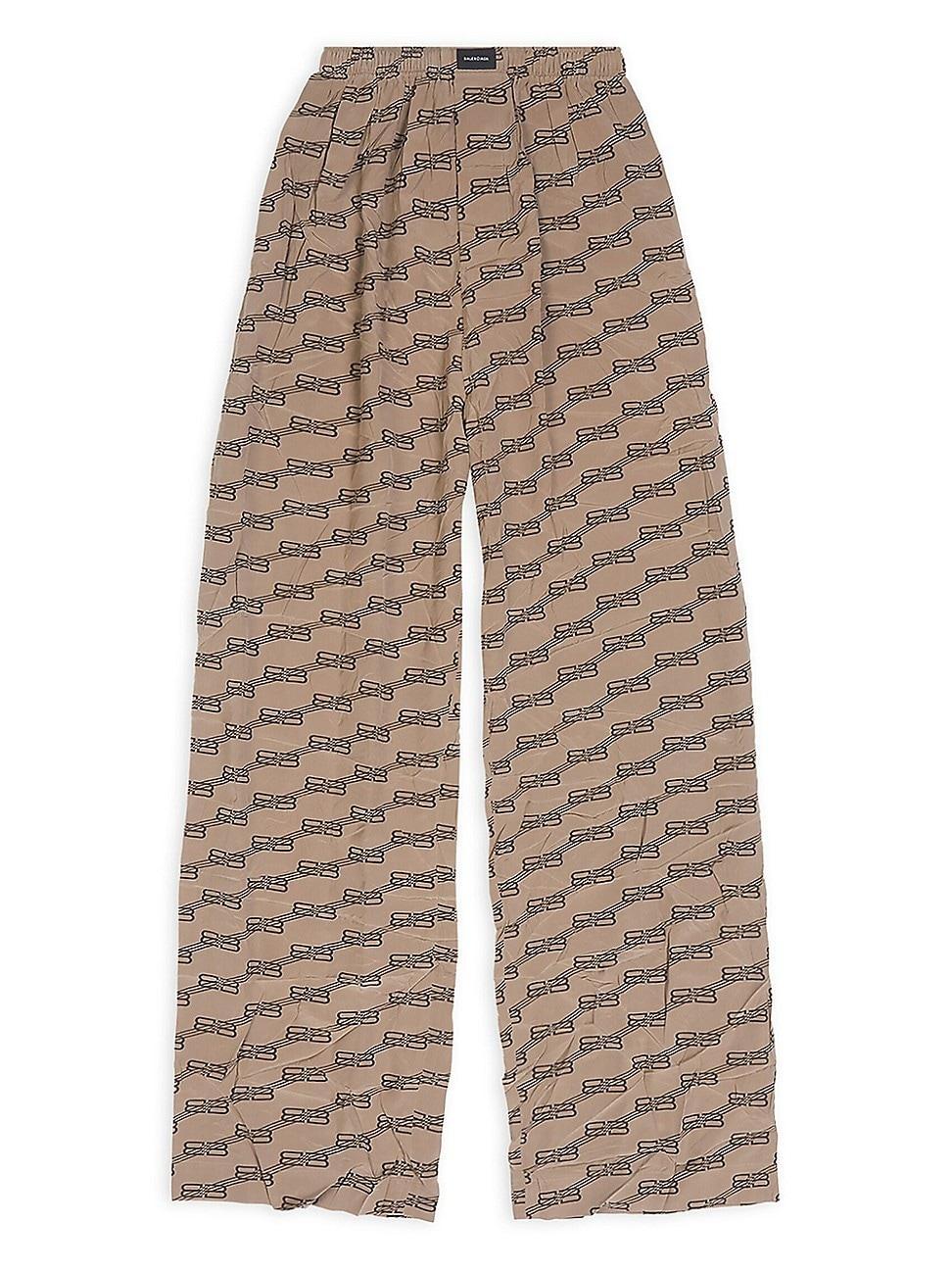 Womens BB Monogram Pyjama Pants Product Image