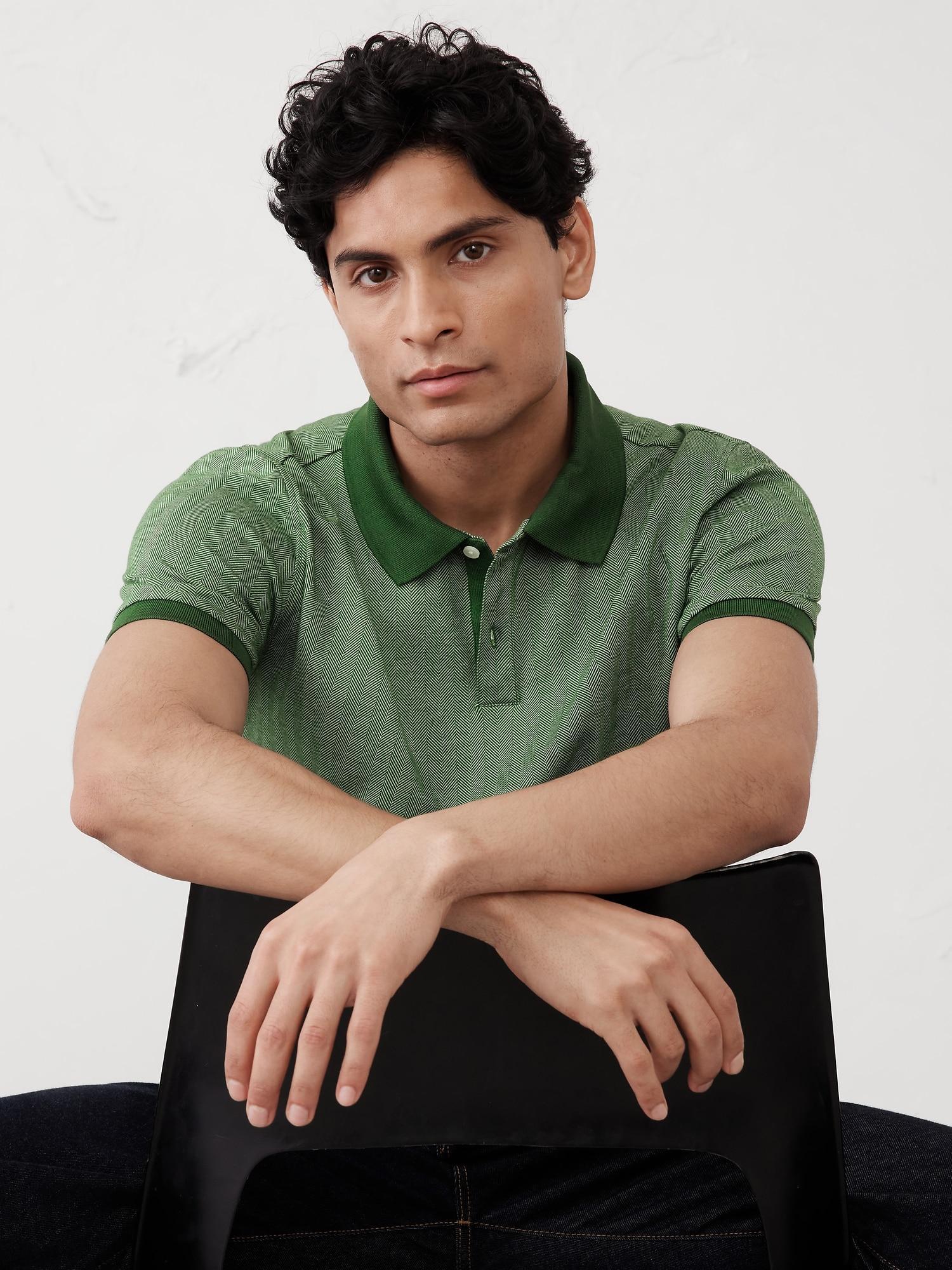 Slim Luxe Touch Polo Product Image