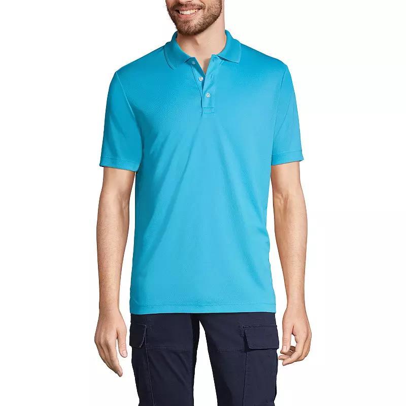 Mens Tall Lands End School Uniform Solid Active Polo Product Image