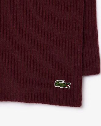 Ribbed Wool Scarf Product Image